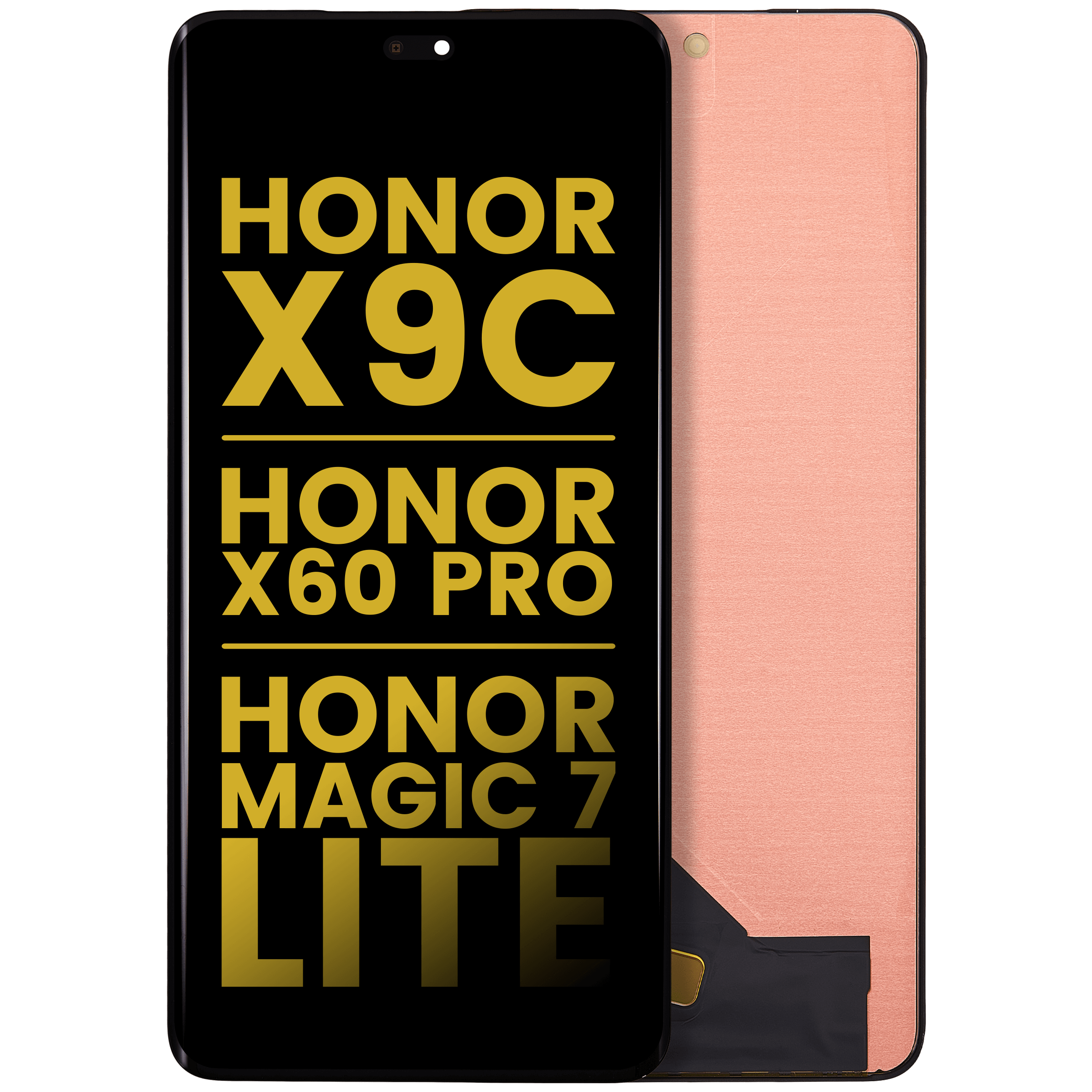 OLED Display ohne Rahmen für Honor X70 / X70 Refresh / Honor X9D / Honor Magic8 Lite (professionell aufgearbeitet) – Bild 3