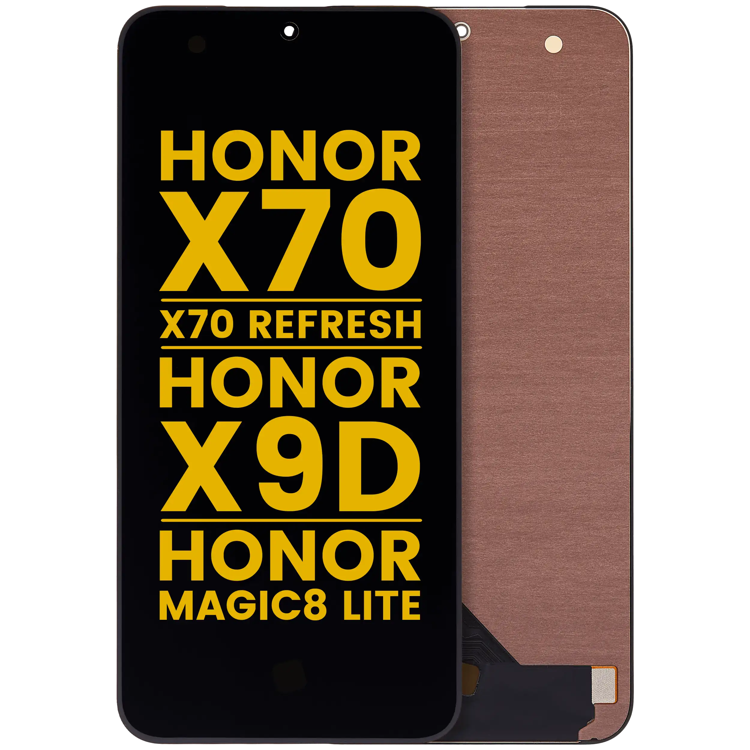 OLED Display ohne Rahmen für Honor X70i / 400 Lite (professionell aufgearbeitet) – Bild 4