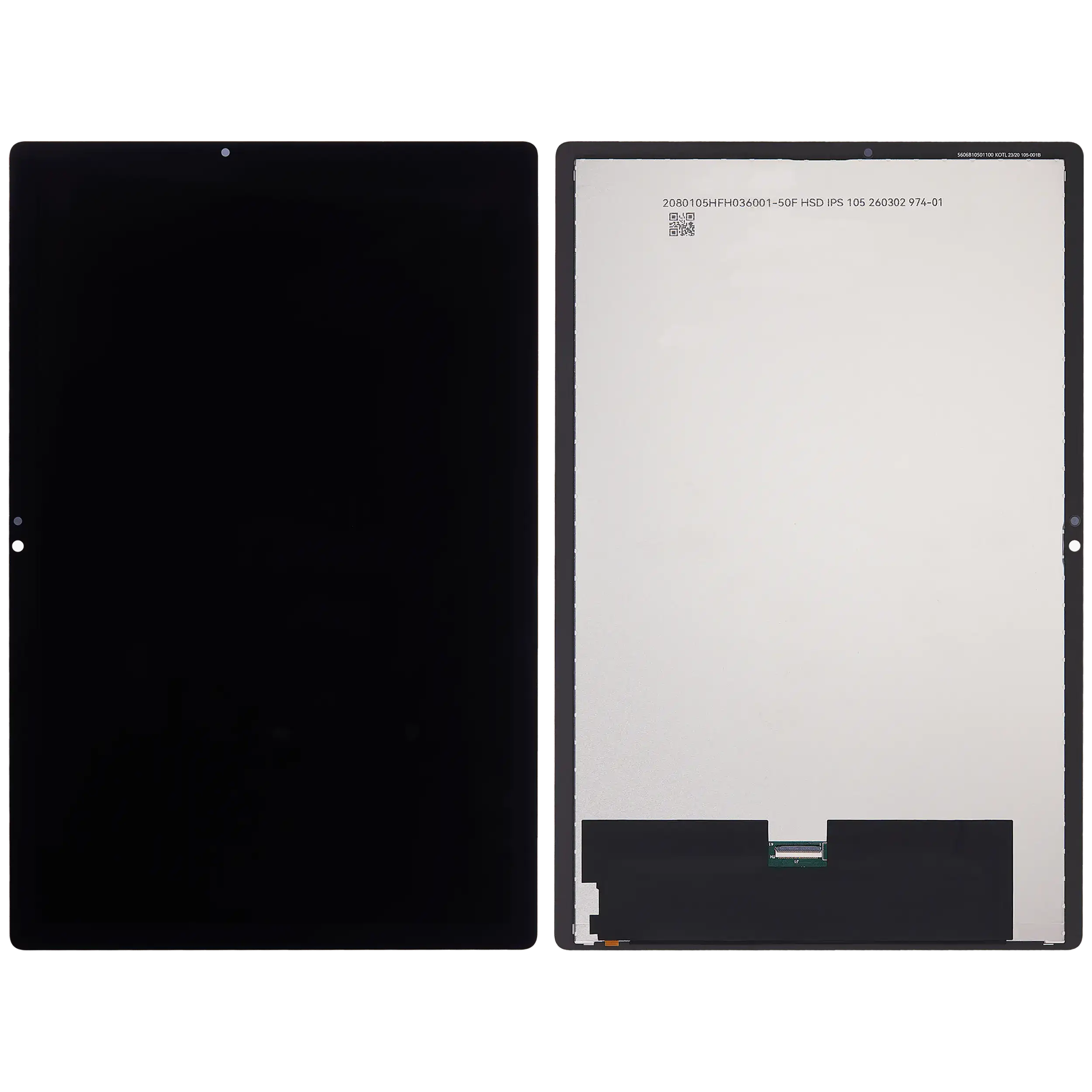 LCD Display ohne Rahmen für Samsung Galaxy Tab A8 10.5" (2021) (X200 / X205) (Aftermarket) (Black (Schwarz)) – Bild 2