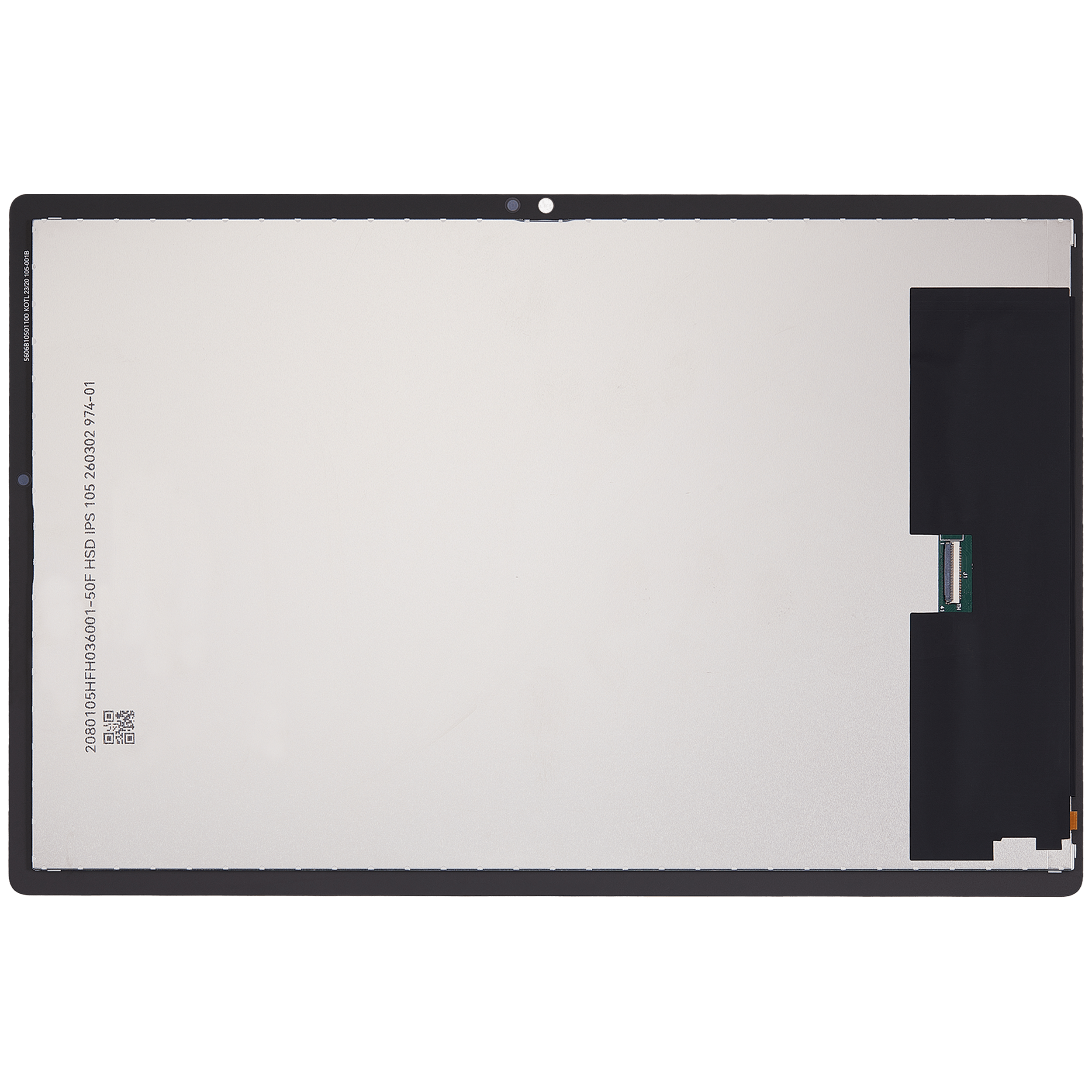 LCD Display ohne Rahmen für Samsung Galaxy Tab A8 10.5" (2021) (X200 / X205) (Aftermarket) (Black (Schwarz)) – Bild 4