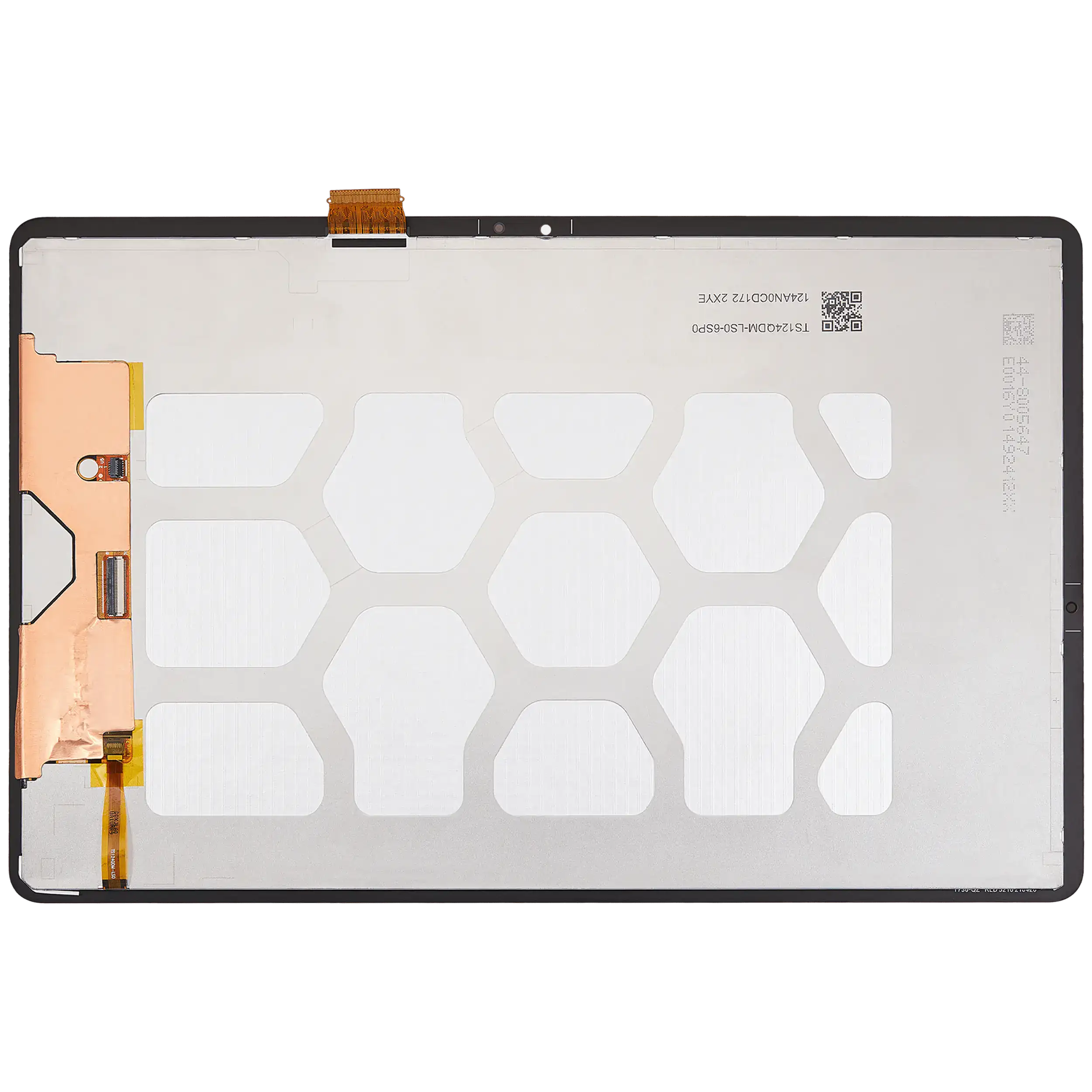 LCD Display ohne Rahmen für Samsung Galaxy Tab S7 FE 12.4"(T730 / T733 / T735 / T736) (2021) (Aftermarket) (Black (Schwarz)) – Bild 4