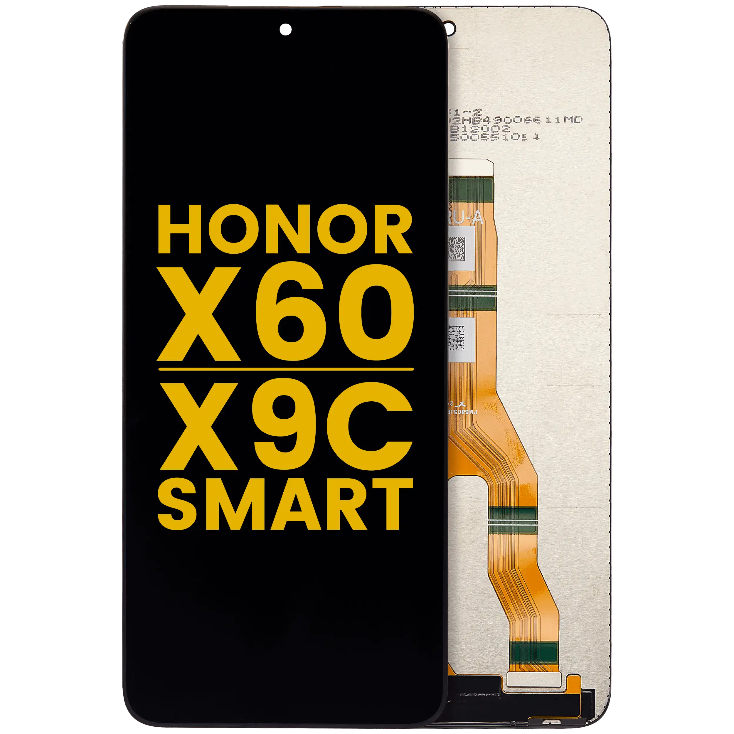 LCD Display mit Rahmen für Honor X60 / X9c Smart (professionell aufgearbeitet) (Black (Schwarz)) – Bild 3