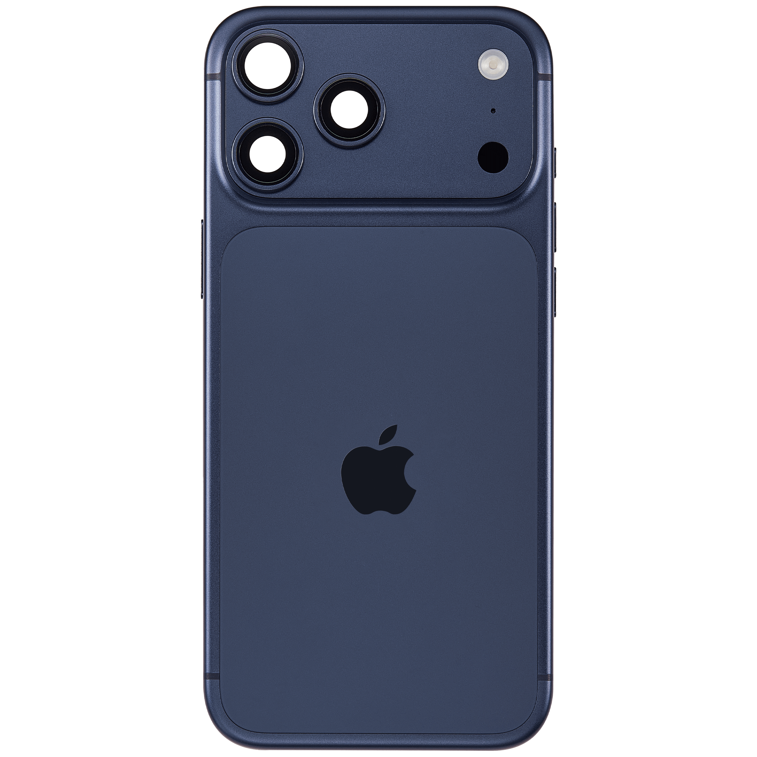 Rückgehäuse mit Ladebuchsen-Flex und Kleinteilen für iPhone 17 Pro Max (US-Version) (ausgebautes Originalteil: Grade B) (Deep Blue) – Bild 3