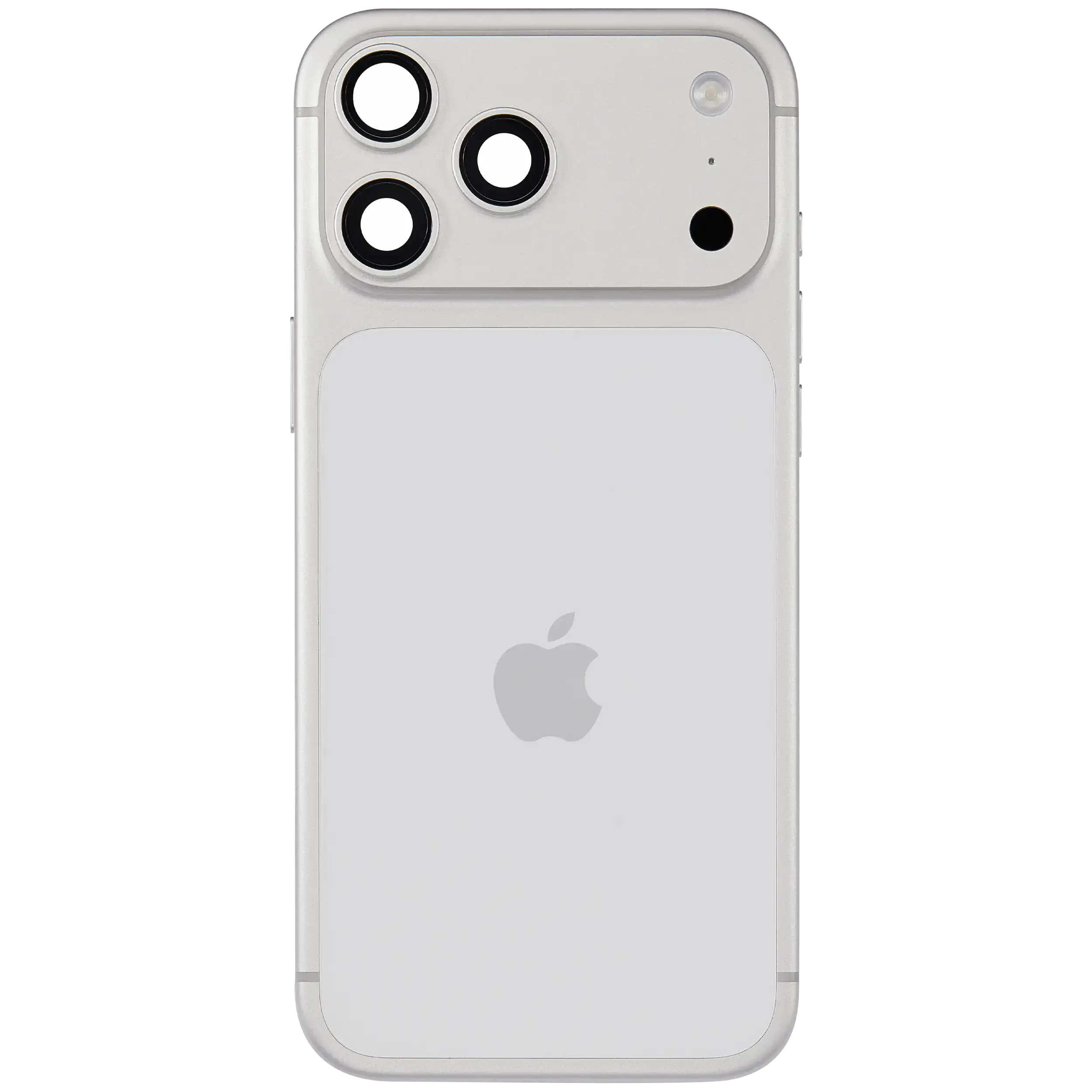 Rückgehäuse mit Ladebuchsen-Flex und Kleinteilen für iPhone 17 Pro Max (US-Version) (ausgebautes Originalteil: Grade C) (Silver (Silber)) – Bild 3