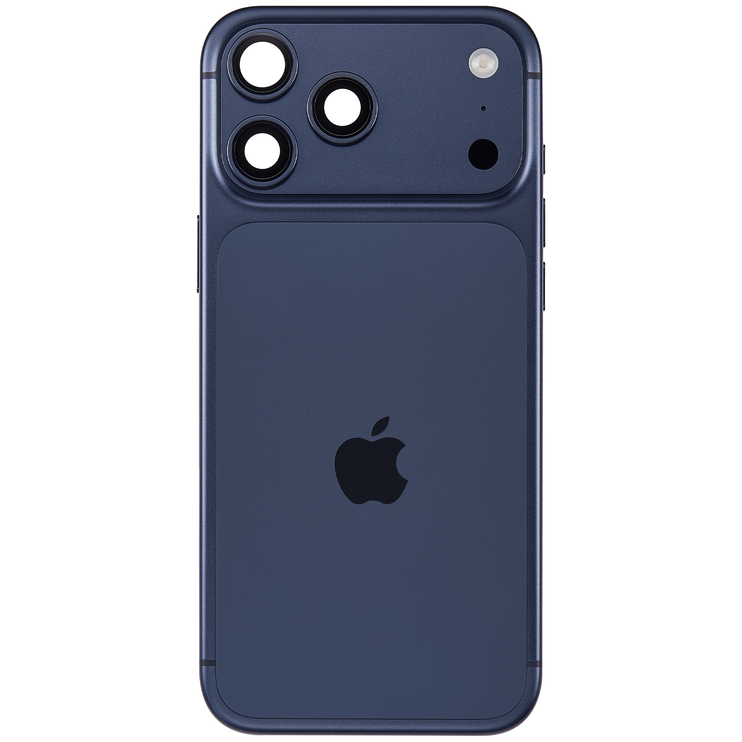 Rückgehäuse mit Ladebuchsen-Flex und Kleinteilen für iPhone 17 Pro Max (EU / globale Version) (ausgebautes Originalteil: Grade C) (Deep Blue) – Bild 3