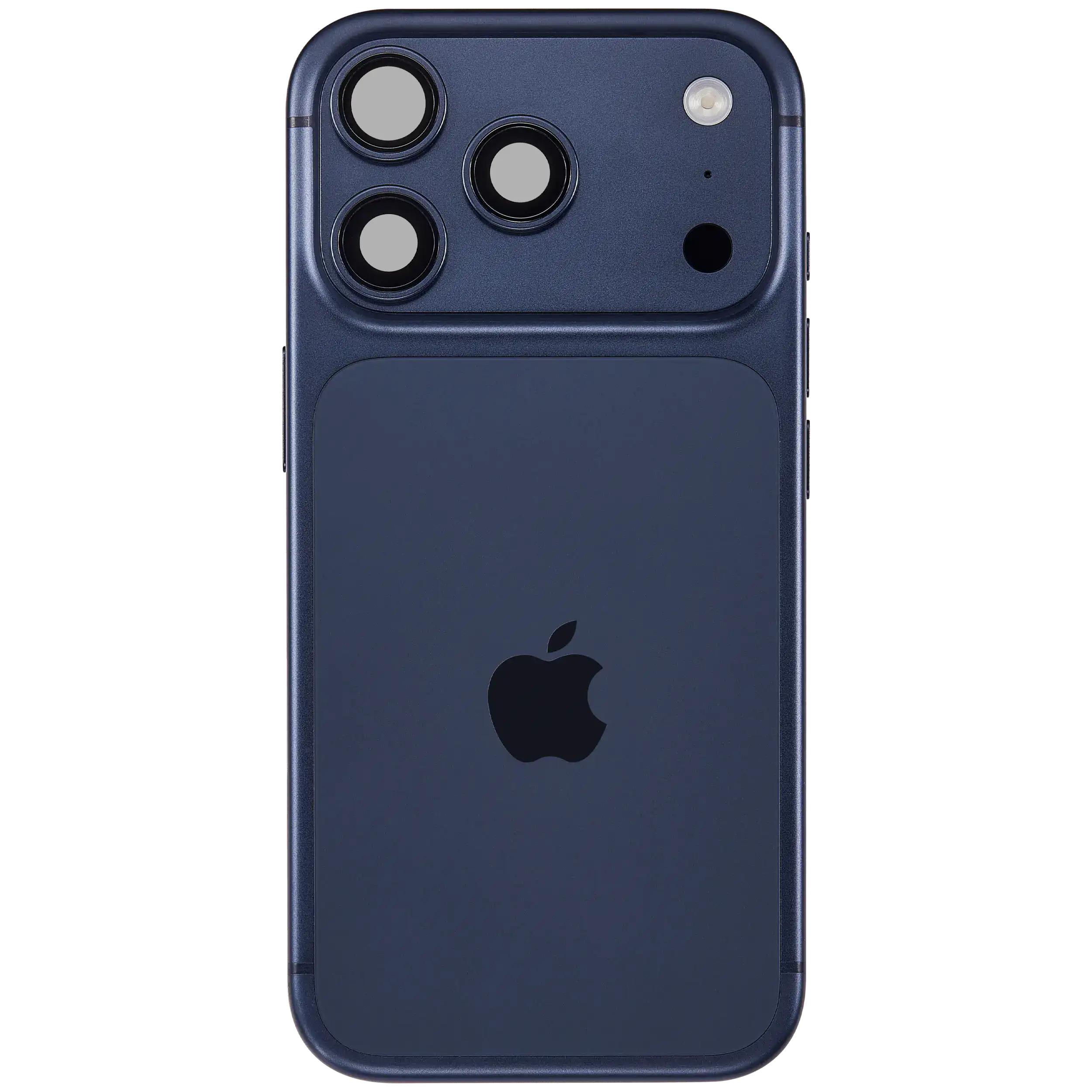 Rückgehäuse mit Ladebuchsen-Flex und Kleinteilen für iPhone 17 Pro (US-Version) (ausgebautes Originalteil: Grade B) (Deep Blue) – Bild 3
