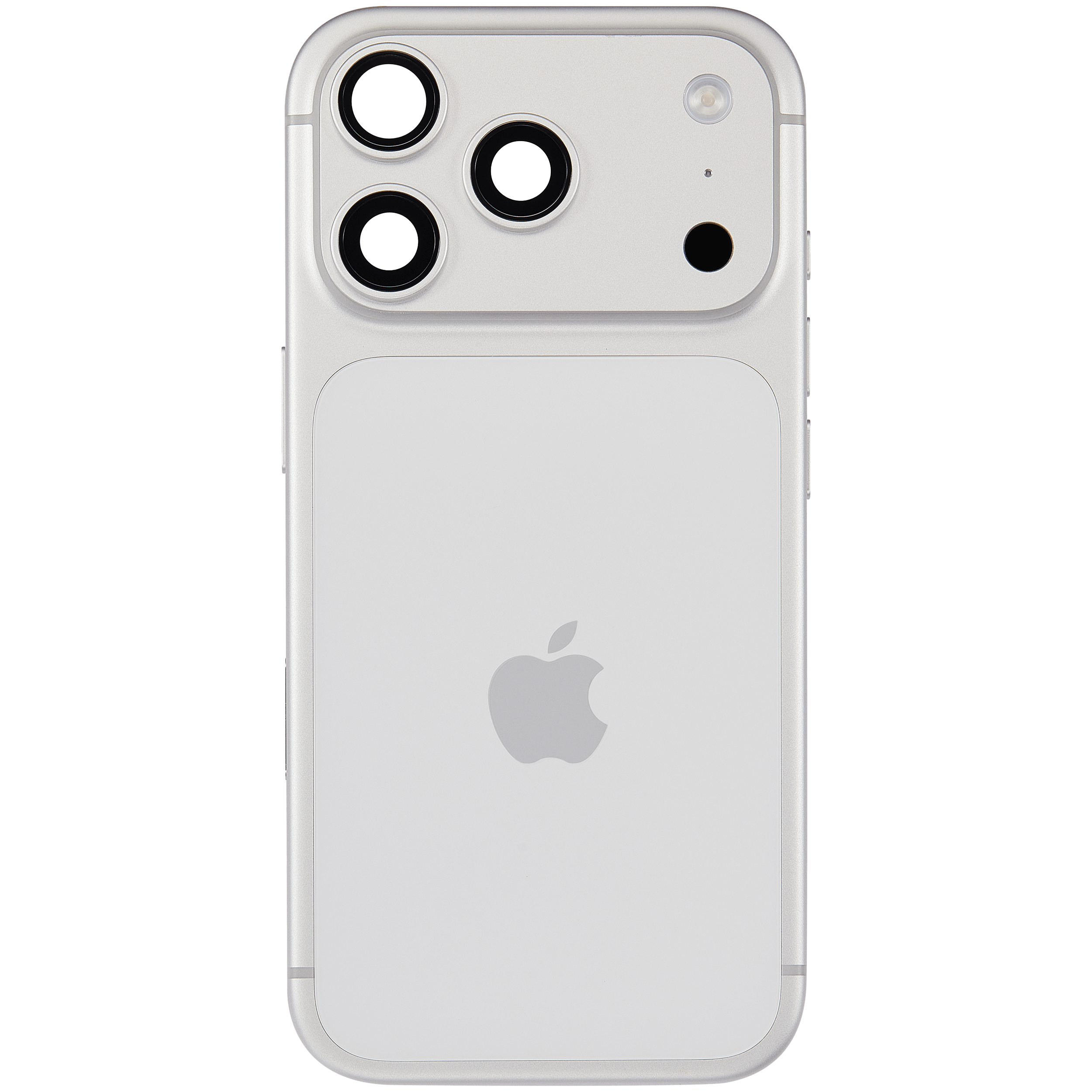 Rückgehäuse mit Ladebuchsen-Flex und Kleinteilen für iPhone 17 Pro (US-Version) (ausgebautes Originalteil: Grade C) (Silver (Silber)) – Bild 3
