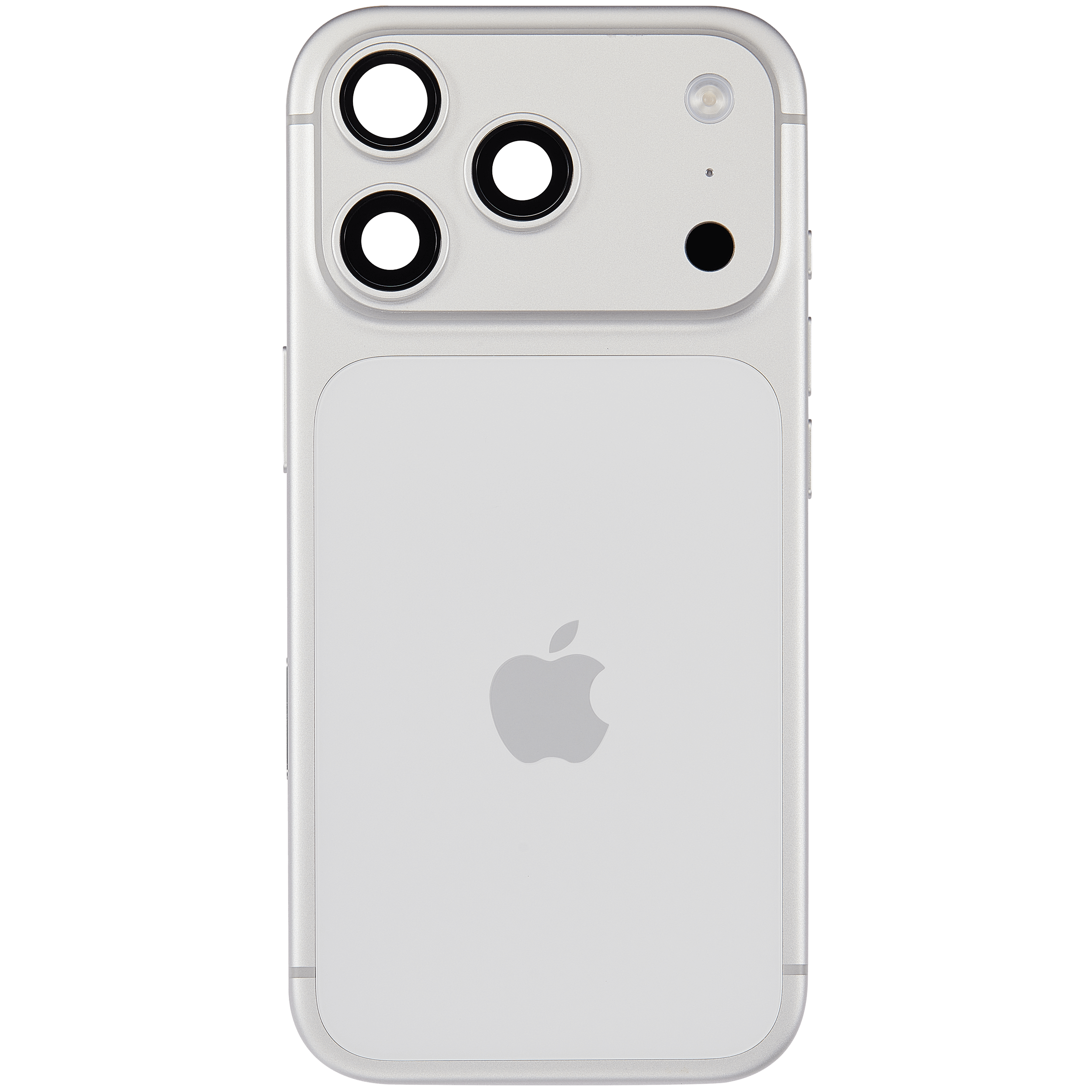 Rückgehäuse mit Ladebuchsen-Flex und Kleinteilen für iPhone 17 Pro (EU / globale Version) (ausgebautes Originalteil: Grade C) (Silver (Silber)) – Bild 3