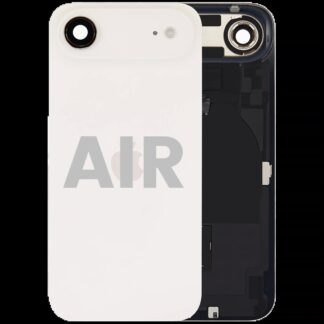 Rückglas mit MagSafe Magnet & NFC & Taschenlampen-Flexkabel für iPhone Air (ausgebautes Originalteil: Grade B) (Light Gold)