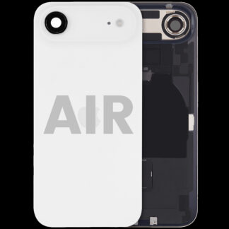 Rückglas mit MagSafe Magnet & NFC & Taschenlampen-Flexkabel für iPhone Air (ausgebautes Originalteil: Grade C) (Cloud White)