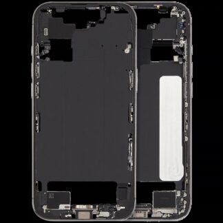 Mittelrahmen mit Ladebuchsen-Flex und Kleinteilen für iPhone Air (US / EU Version) (ausgebautes Originalteil: Grade B) (Cloud White)
