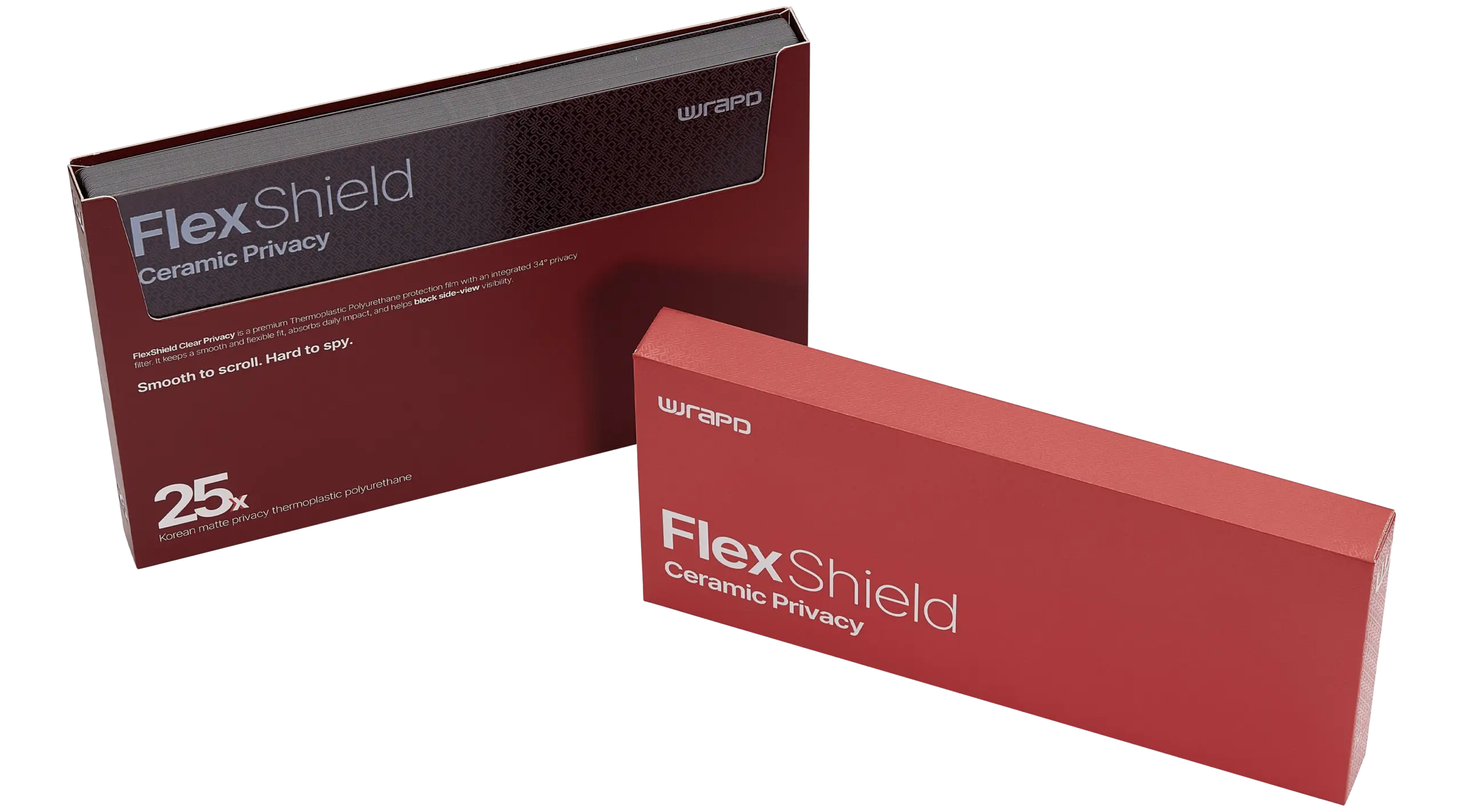 Wrapd FlexShield - TPU Display Protector Film (25er-Pack) (Matte Privacy) – Bild 4