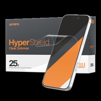 Wrapd HyperShield - EPU Impact Resistant Display Protector Film (25er-Pack) (Clear (Transparent))