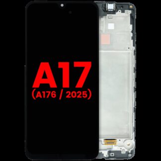 OLED Display mit Rahmen für Samsung Galaxy A17 5G (A176 / 2025) (6.7") (Aftermarket Plus)