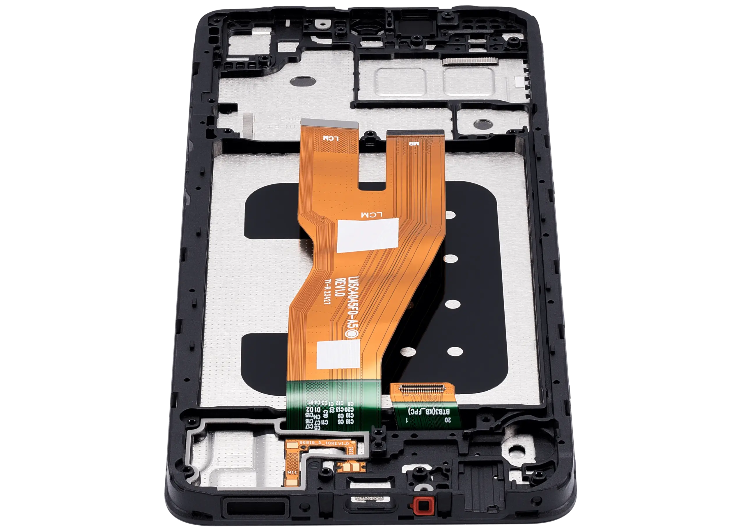 LCD Display mit Rahmen für Samsung Galaxy A05 (A055 / 2023) (Aftermarket Plus) – Bild 2