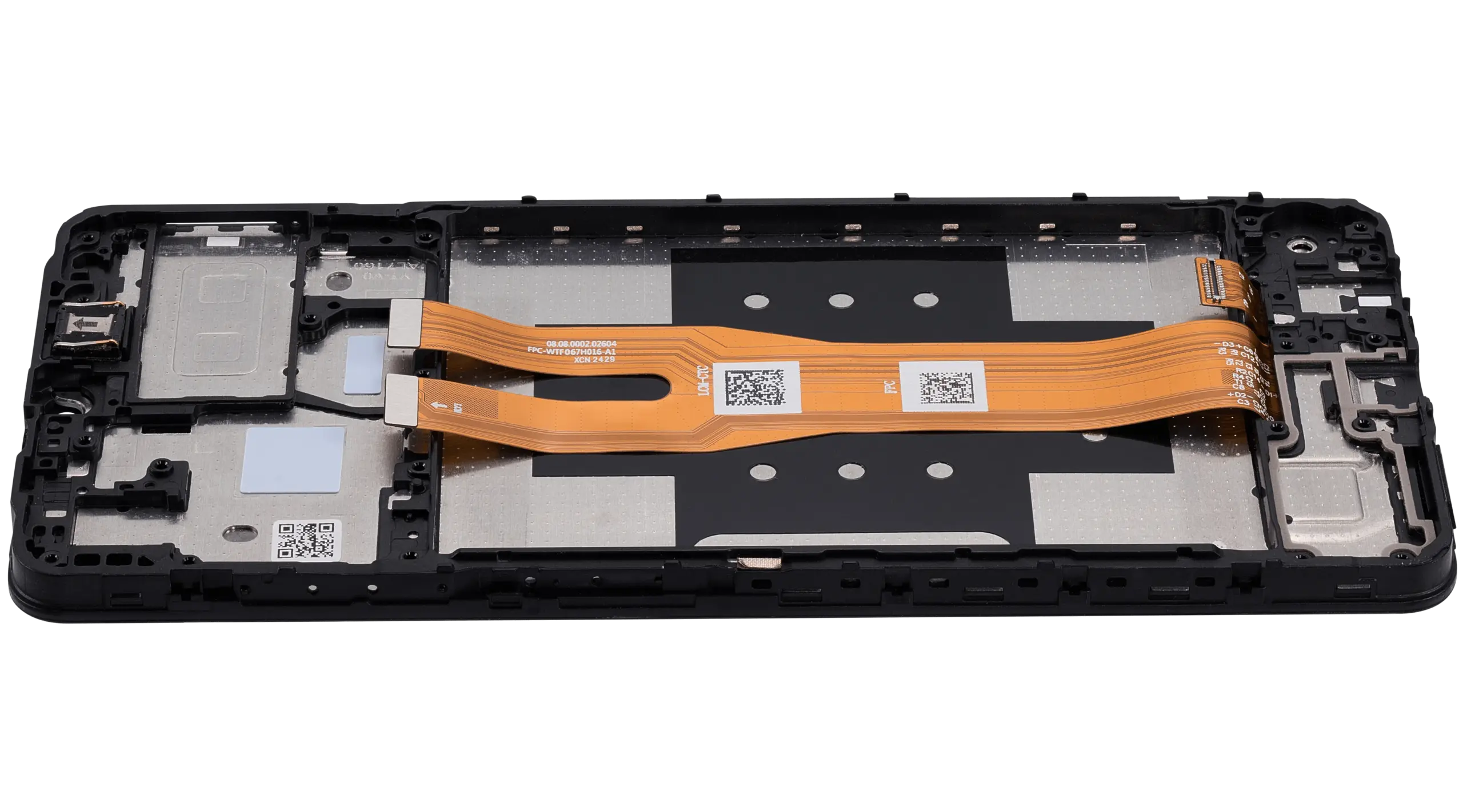 LCD Display mit Rahmen für Samsung Galaxy A06 (A065 / 2024) (Aftermarket Plus) – Bild 4