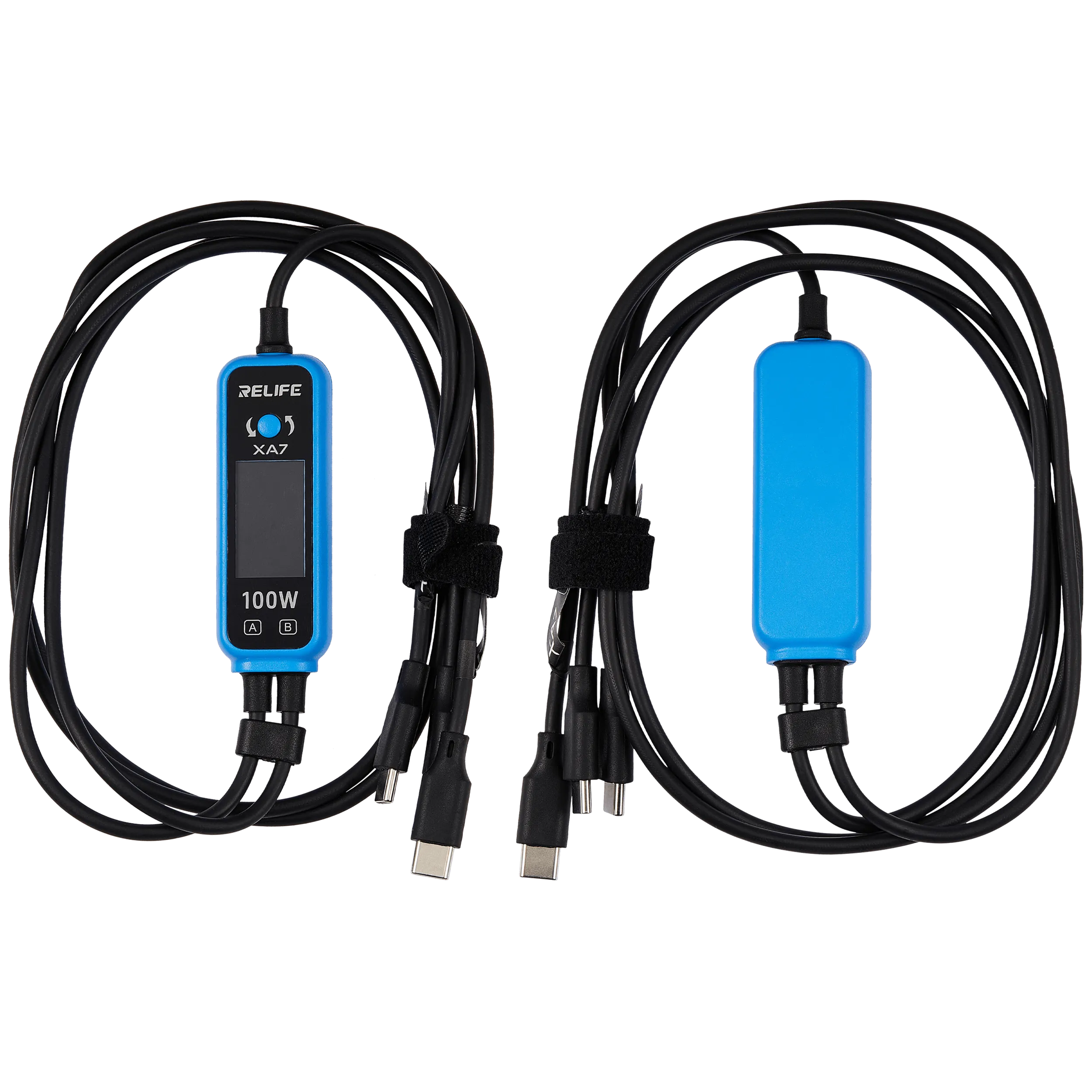 XA7 Digital Display 1-to-2 Fast Ladekabel (100W) (Relife) – Bild 2