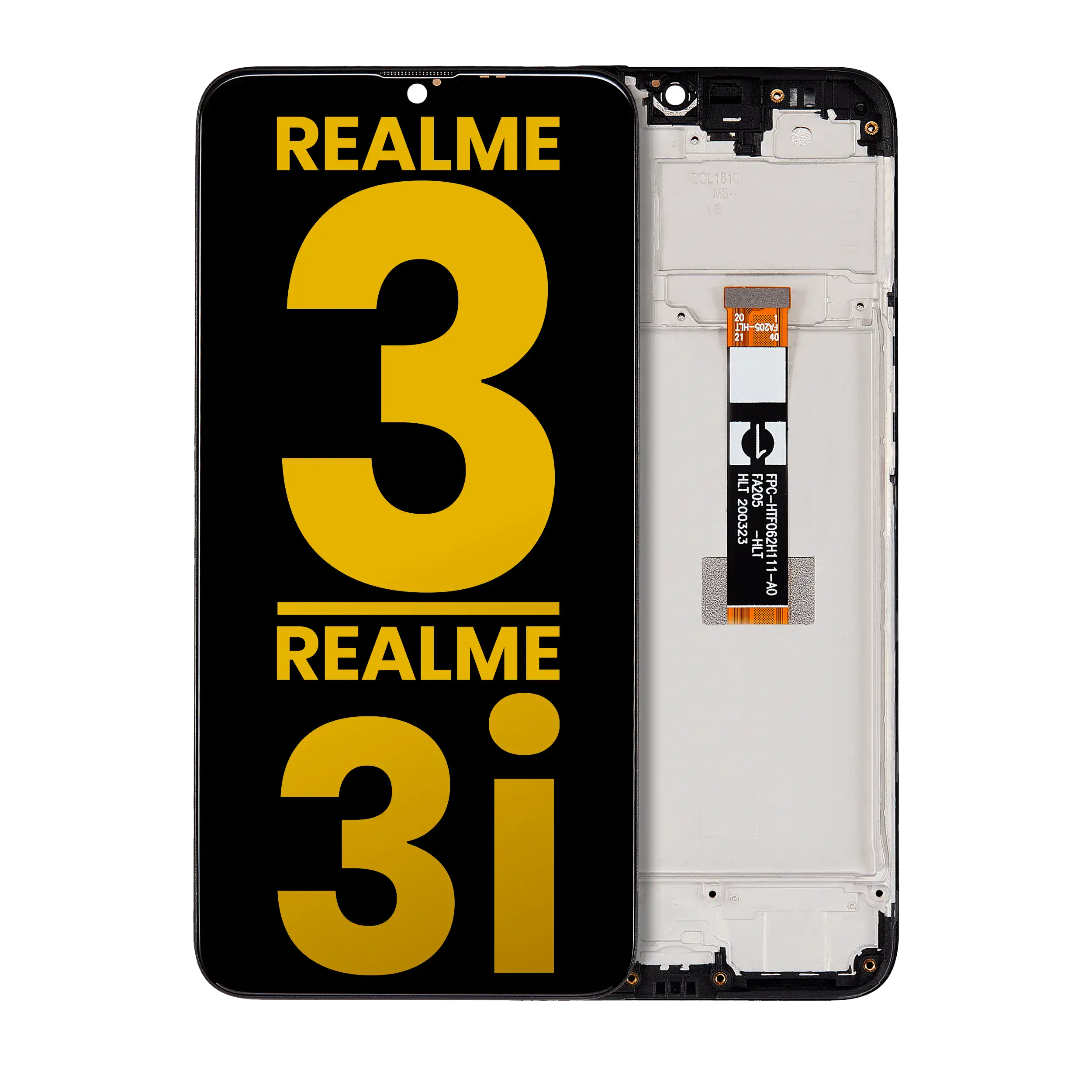 OLED Display ohne Rahmen für Realme 15 Pro / 16 Pro+ / P4 Pro (professionell aufgearbeitet) – Bild 3