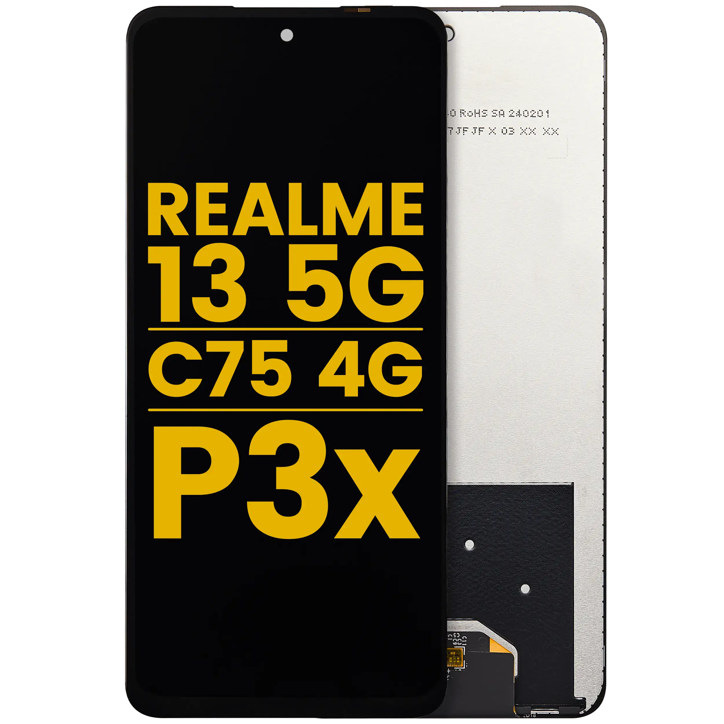 OLED Display ohne Rahmen für Realme 15 Pro / 16 Pro+ / P4 Pro (professionell aufgearbeitet) – Bild 4