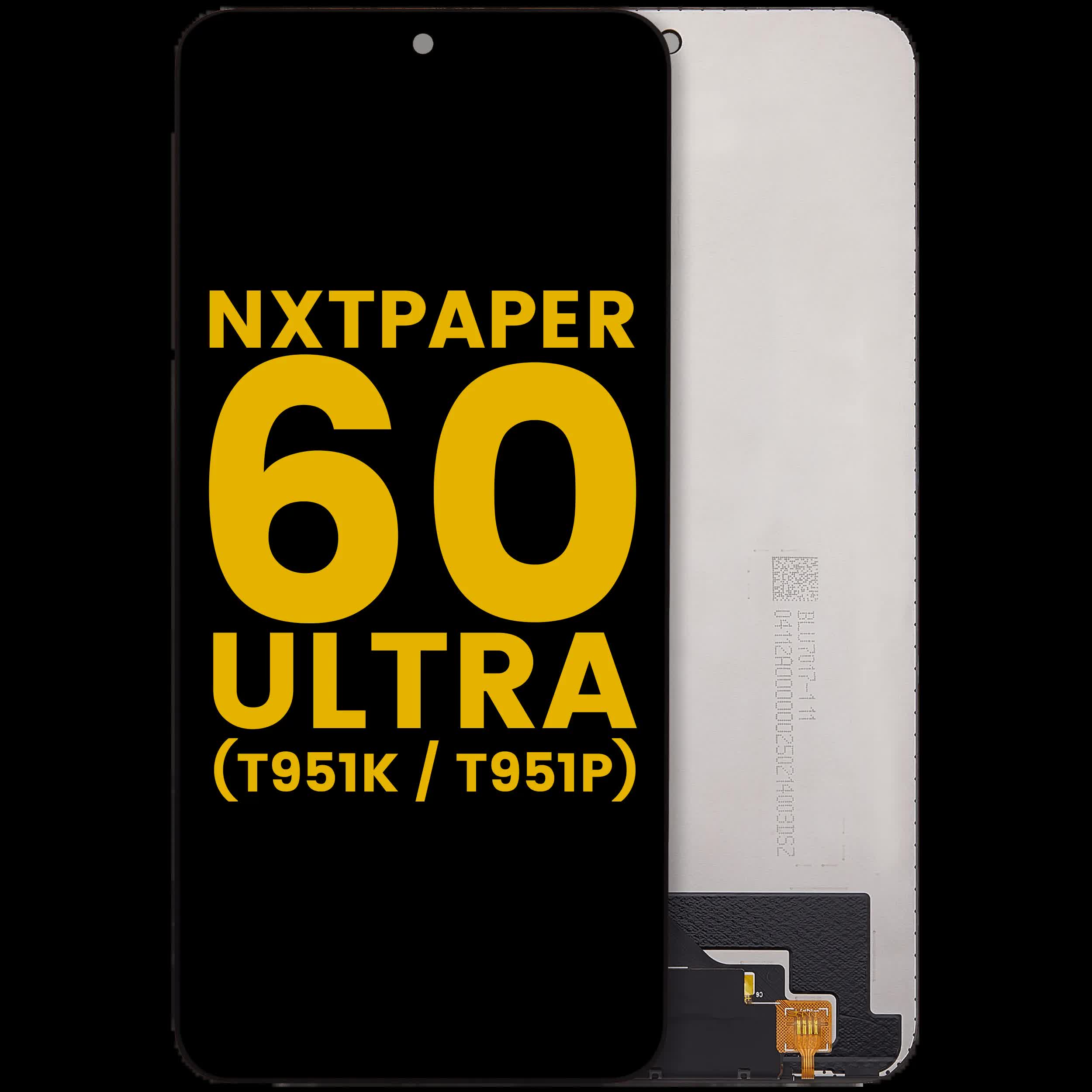 LCD Display ohne Rahmen für TCL NxtPaper 60 Ultra (T951K / T951P) (professionell aufgearbeitet)