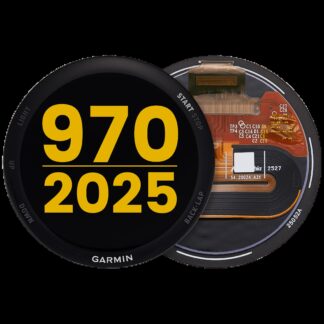 OLED Display ohne Rahmen für Garmin Forerunner 970 (2025) (Premium) (Black (Schwarz))