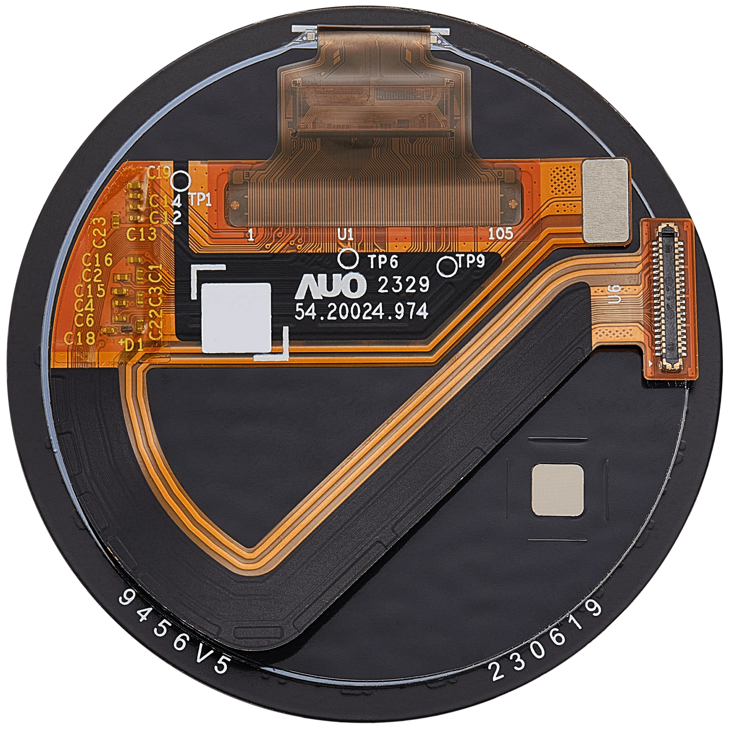 OLED Display ohne Rahmen für Garmin Approach S70 (47mm) (2023) (Premium) (Black (Schwarz)) – Bild 3