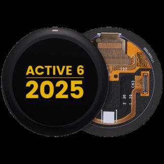 OLED Display ohne Rahmen für Garmin Active 6 (2025) (Premium) (Black (Schwarz))