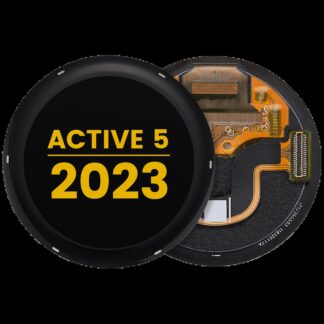 OLED Display ohne Rahmen für Garmin Active 5 (2023) (Premium) (Black (Schwarz))