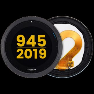 LCD Display mit Rahmen für Garmin Forerunner 945 (2019) (Premium) (Blue (Blau))