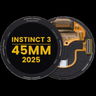 OLED Display ohne Rahmen für Garmin Instinct 3 (45MM) (2025) (Premium) (Black (Schwarz))