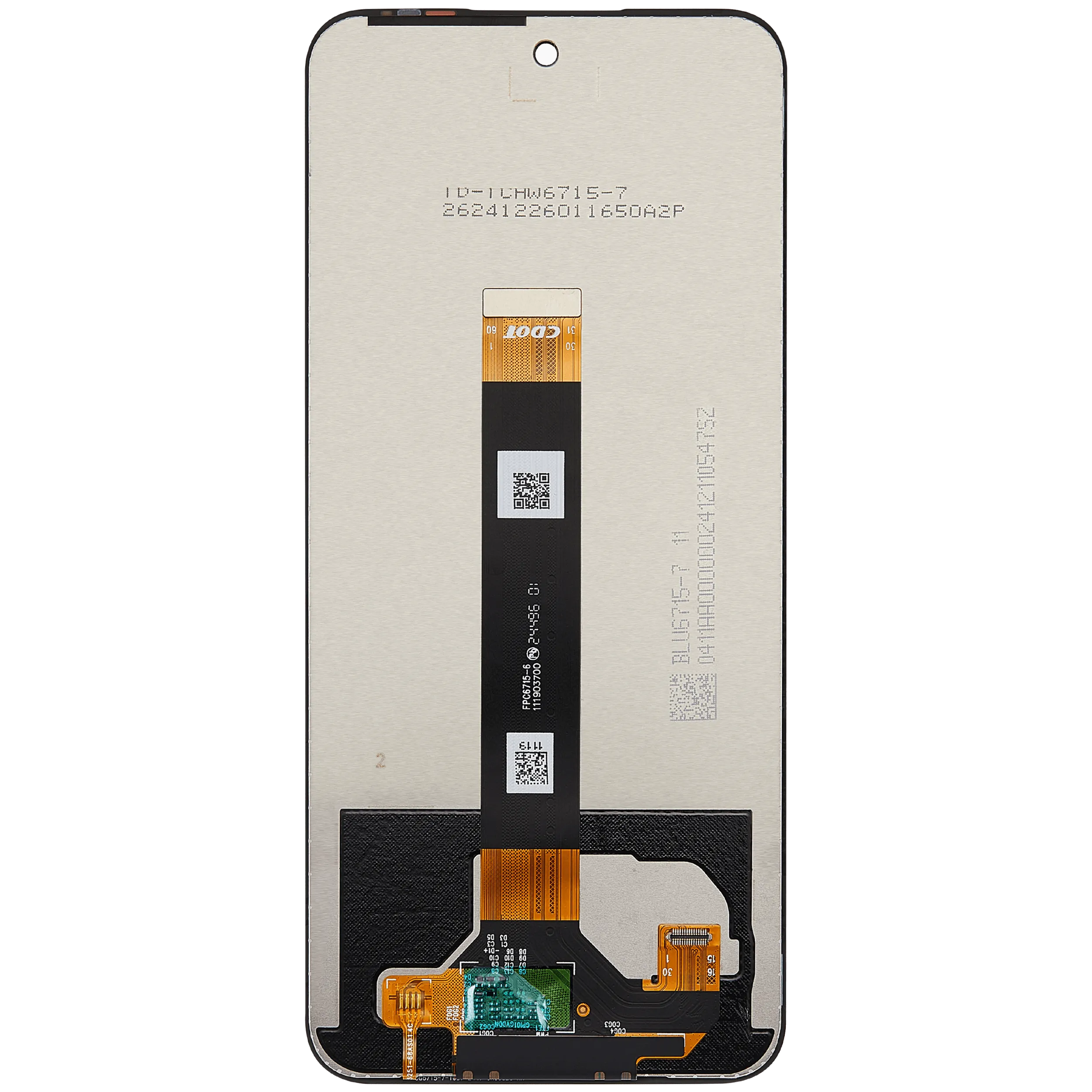 LCD Display ohne Rahmen für TCL 60 SE NxtPaper 5G (T521K) (professionell aufgearbeitet) – Bild 4