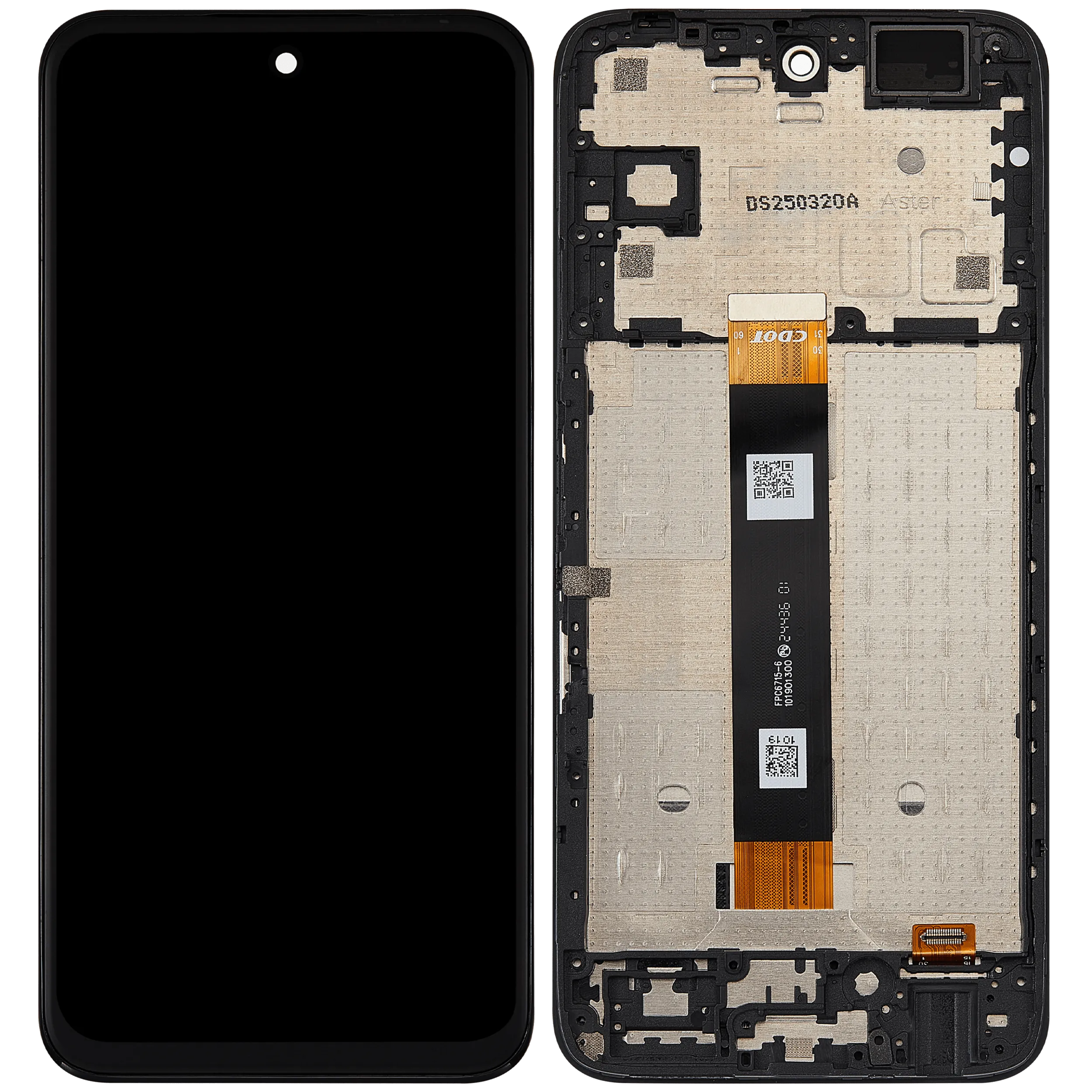 LCD Display mit Rahmen für TCL 60 SE NxtPaper 5G (T521K) (professionell aufgearbeitet) – Bild 3
