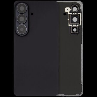 Rückdeckelglas mit Kameraglas für Samsung Galaxy S26 (Aftermarket Plus) (Black (Schwarz))