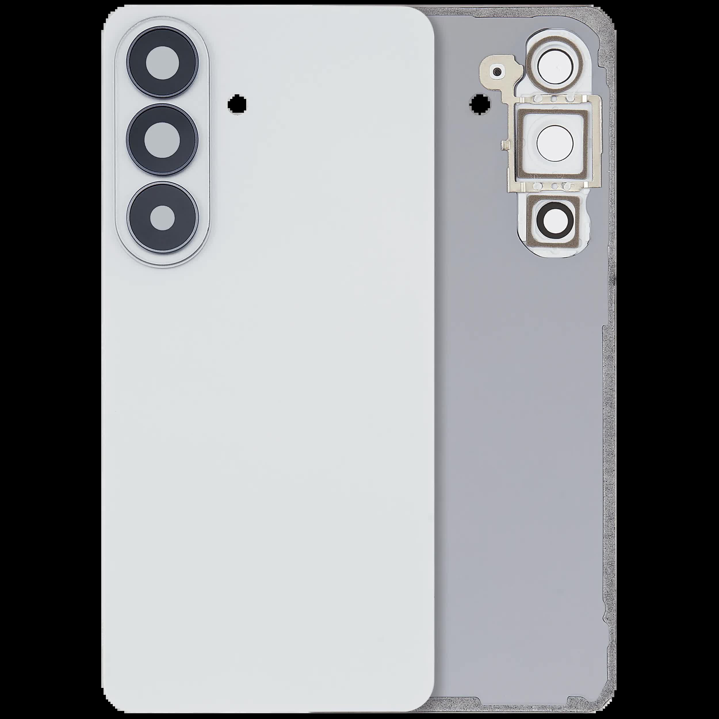 Rückdeckelglas mit Kameraglas für Samsung Galaxy S26 (Aftermarket Plus) (White (Weiß))