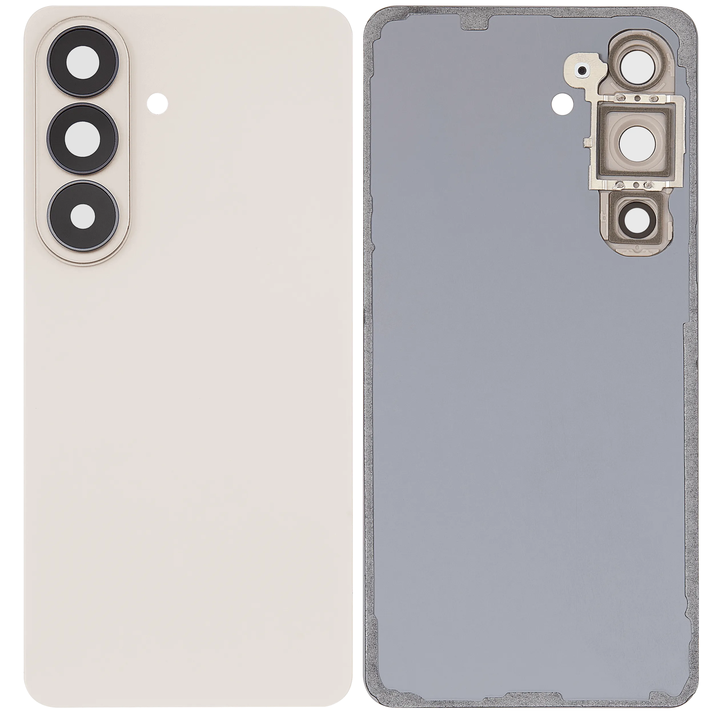 Rückdeckelglas mit Kameraglas für Samsung Galaxy S26 (Aftermarket Plus) (Pink Gold) – Bild 2