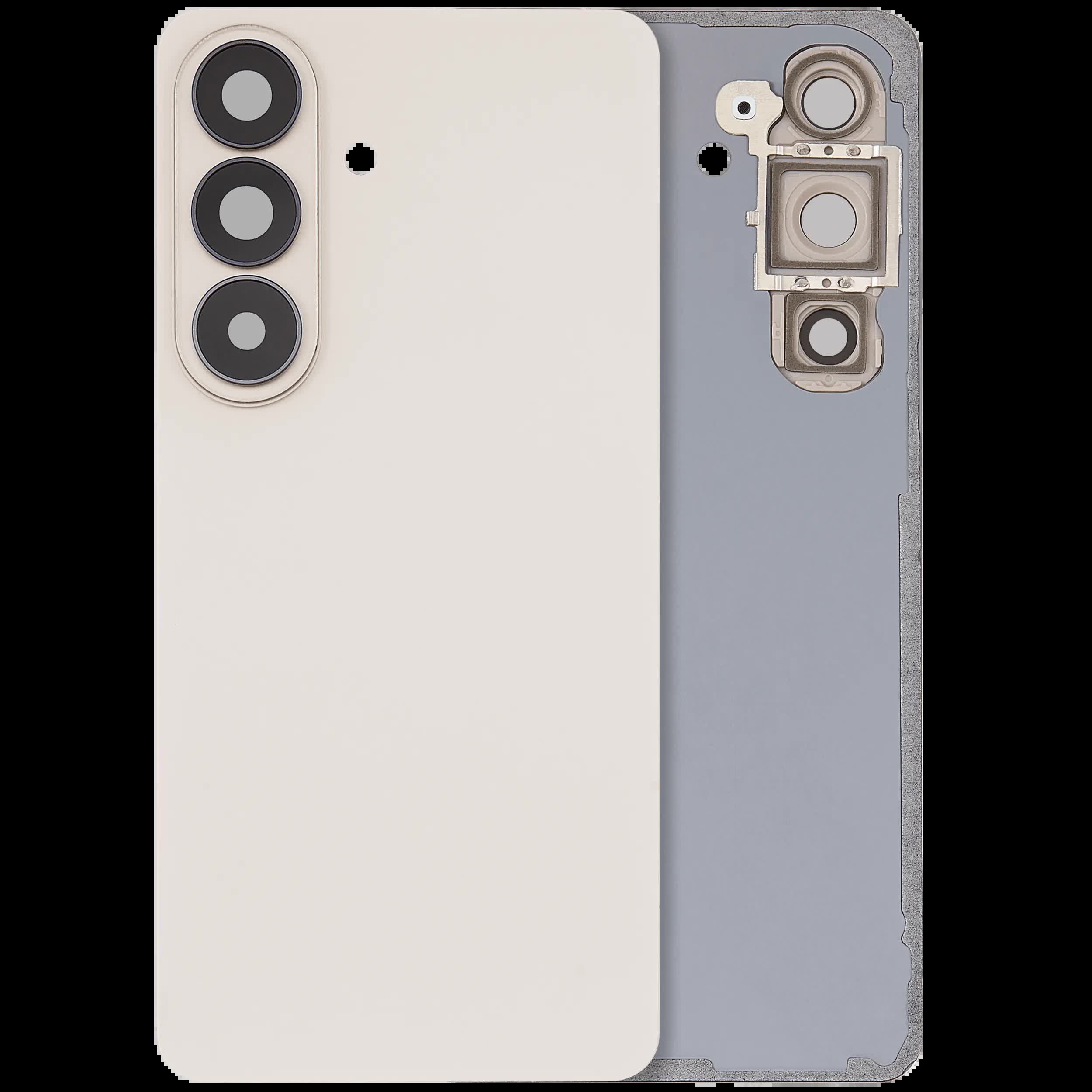 Rückdeckelglas mit Kameraglas für Samsung Galaxy S26 (Aftermarket Plus) (Pink Gold)