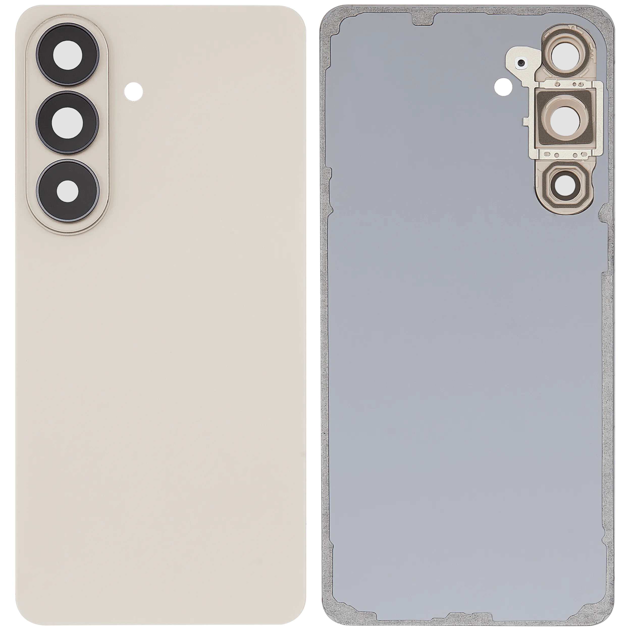 Rückdeckelglas mit Kameraglas für Samsung Galaxy S26 Plus (Aftermarket Plus) (Pink Gold) – Bild 3