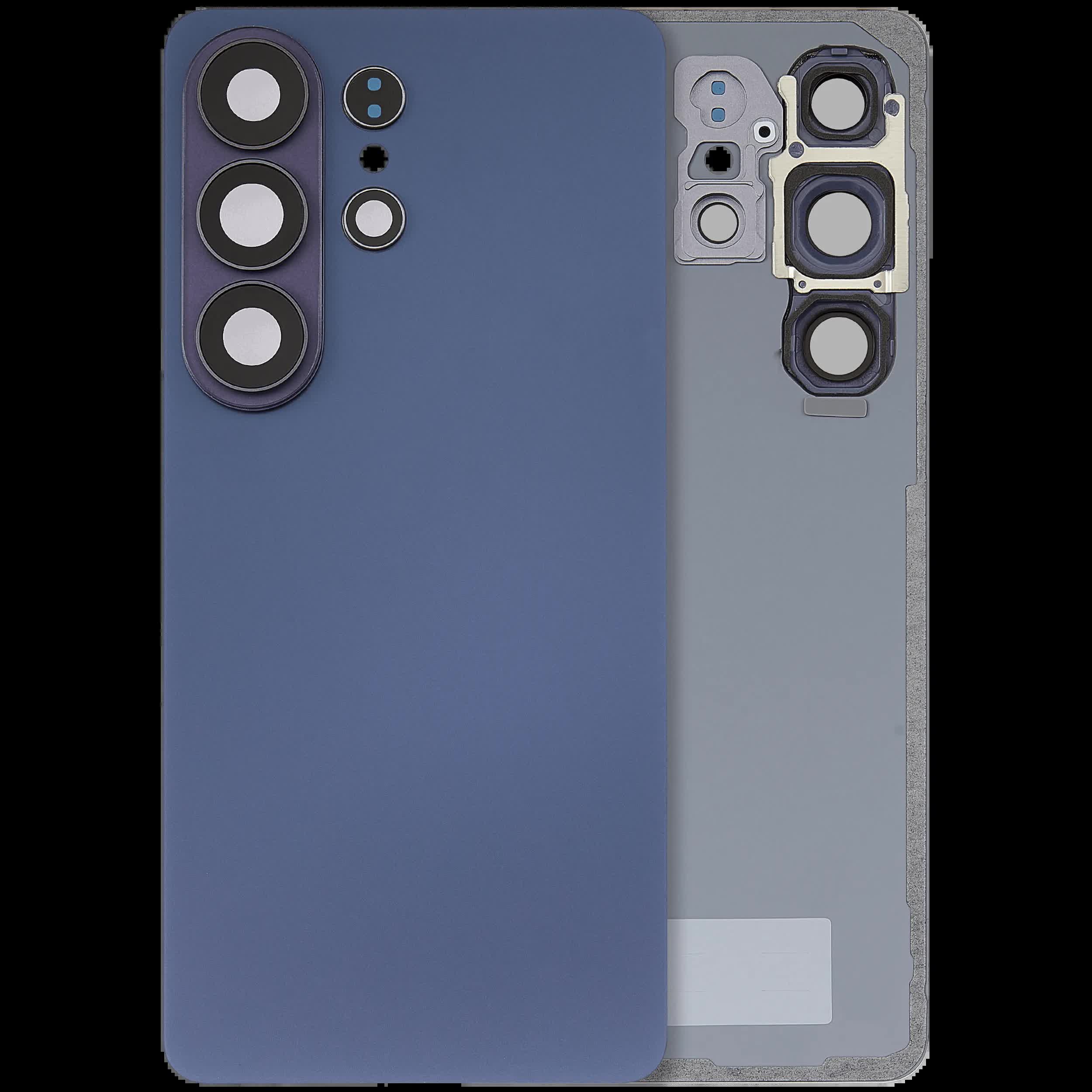 Rückdeckelglas mit Kameraglas für Samsung Galaxy S26 Ultra (Aftermarket Plus) (Cobalt Violet)