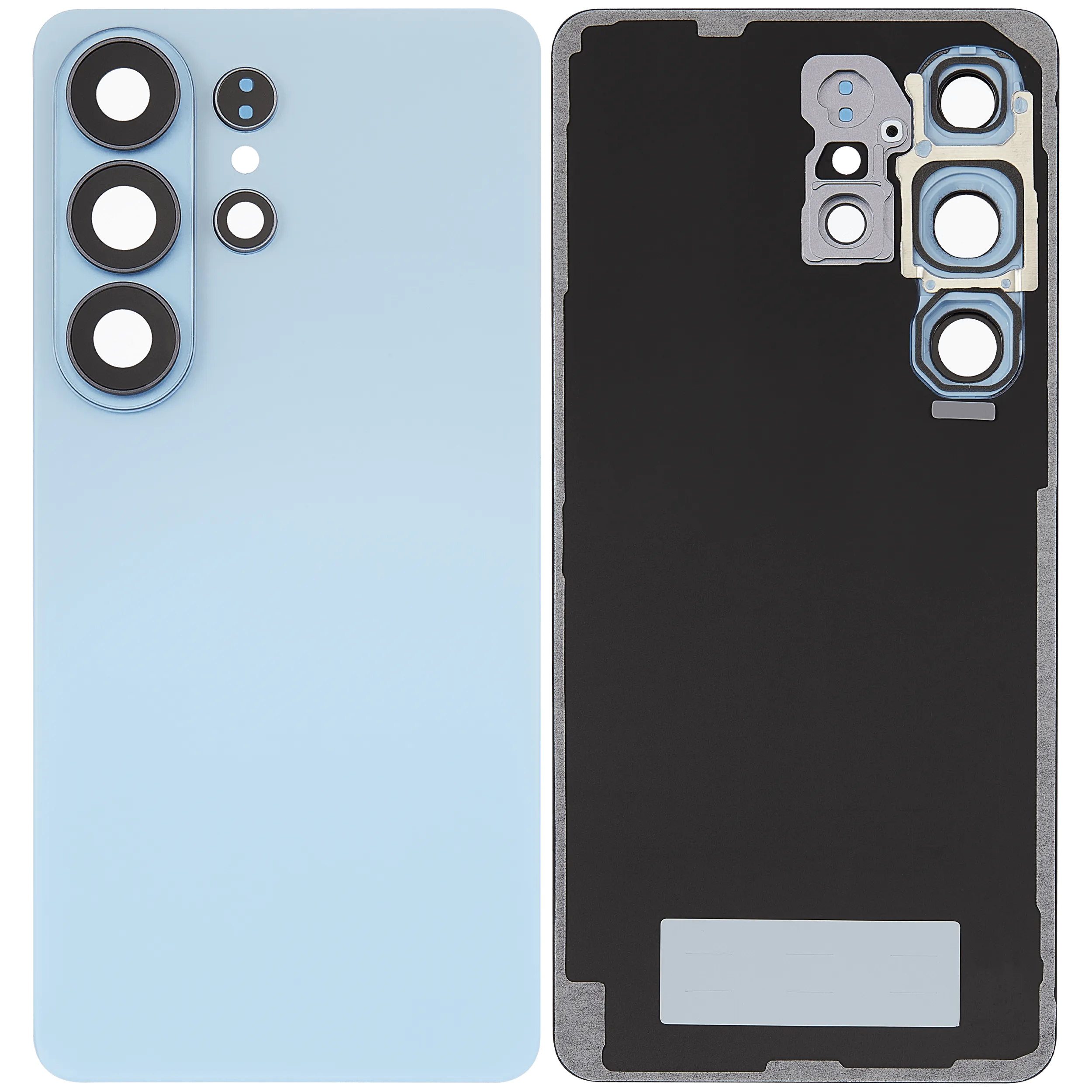 Rückdeckelglas mit Kameraglas für Samsung Galaxy S26 Ultra (Aftermarket Plus) (Sky Blue) – Bild 3