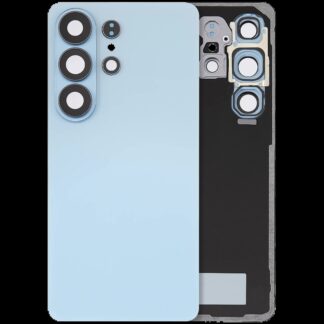Rückdeckelglas mit Kameraglas für Samsung Galaxy S26 Ultra (Aftermarket Plus) (Sky Blue)