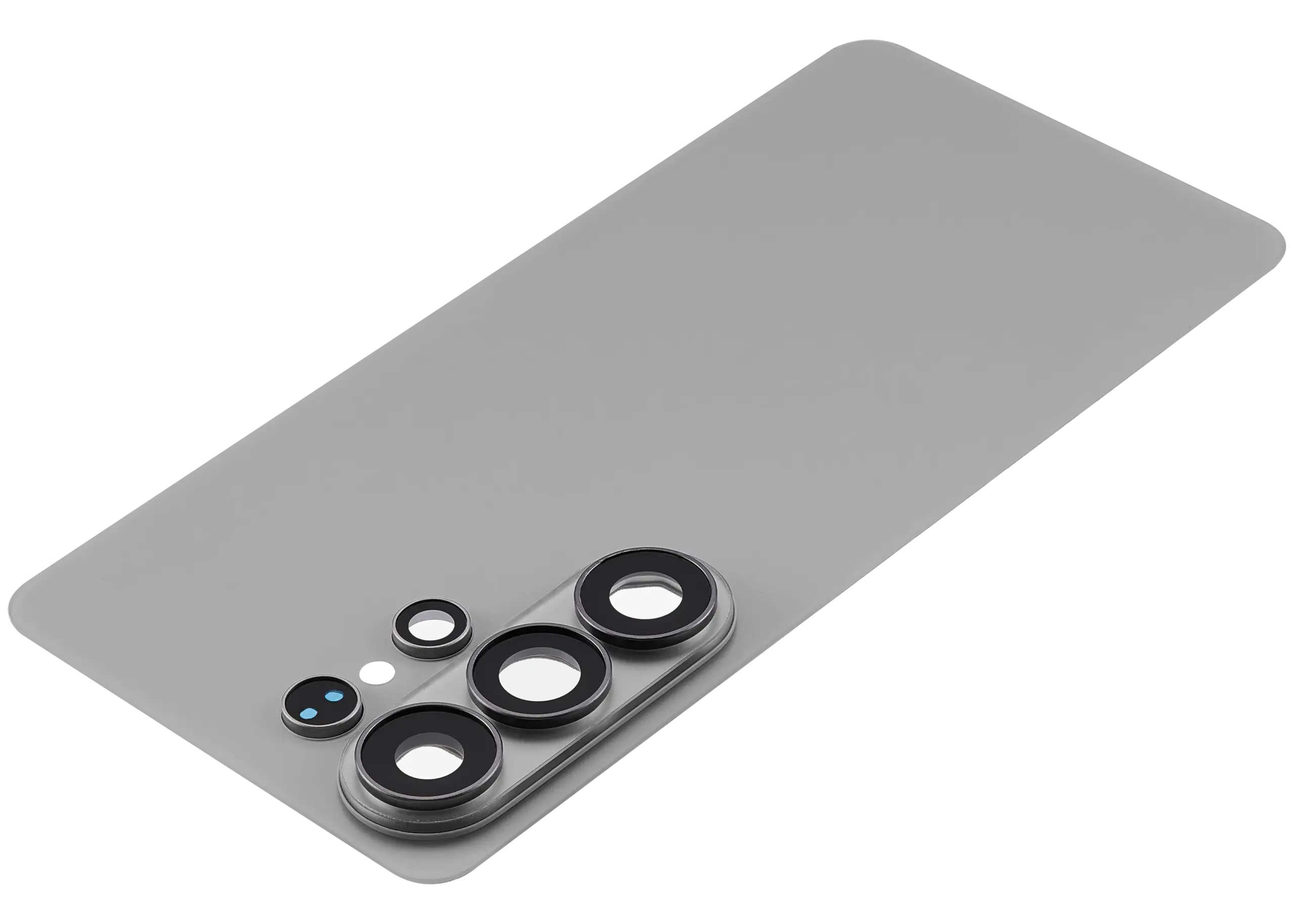 Rückdeckelglas mit Kameraglas für Samsung Galaxy S26 Ultra (Aftermarket Plus) (Silver Shadow) – Bild 3