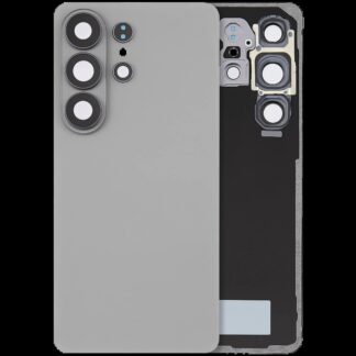 Rückdeckelglas mit Kameraglas für Samsung Galaxy S26 Ultra (Aftermarket Plus) (Silver Shadow)