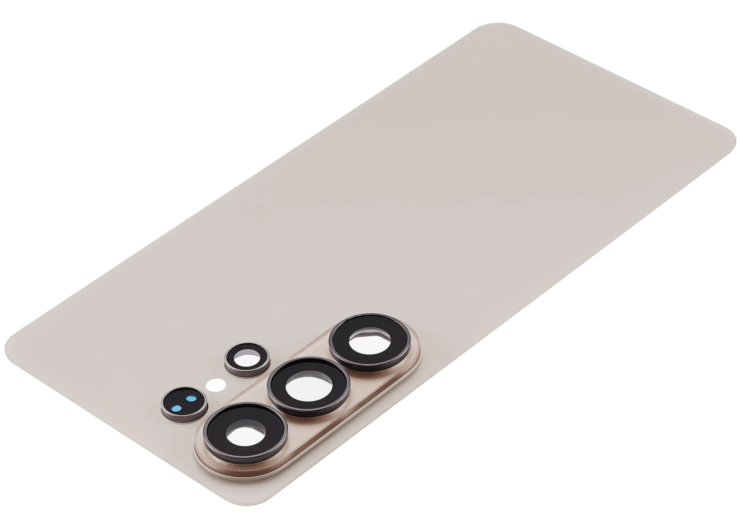 Rückdeckelglas mit Kameraglas für Samsung Galaxy S26 Ultra (Aftermarket Plus) (Pink Gold) – Bild 2