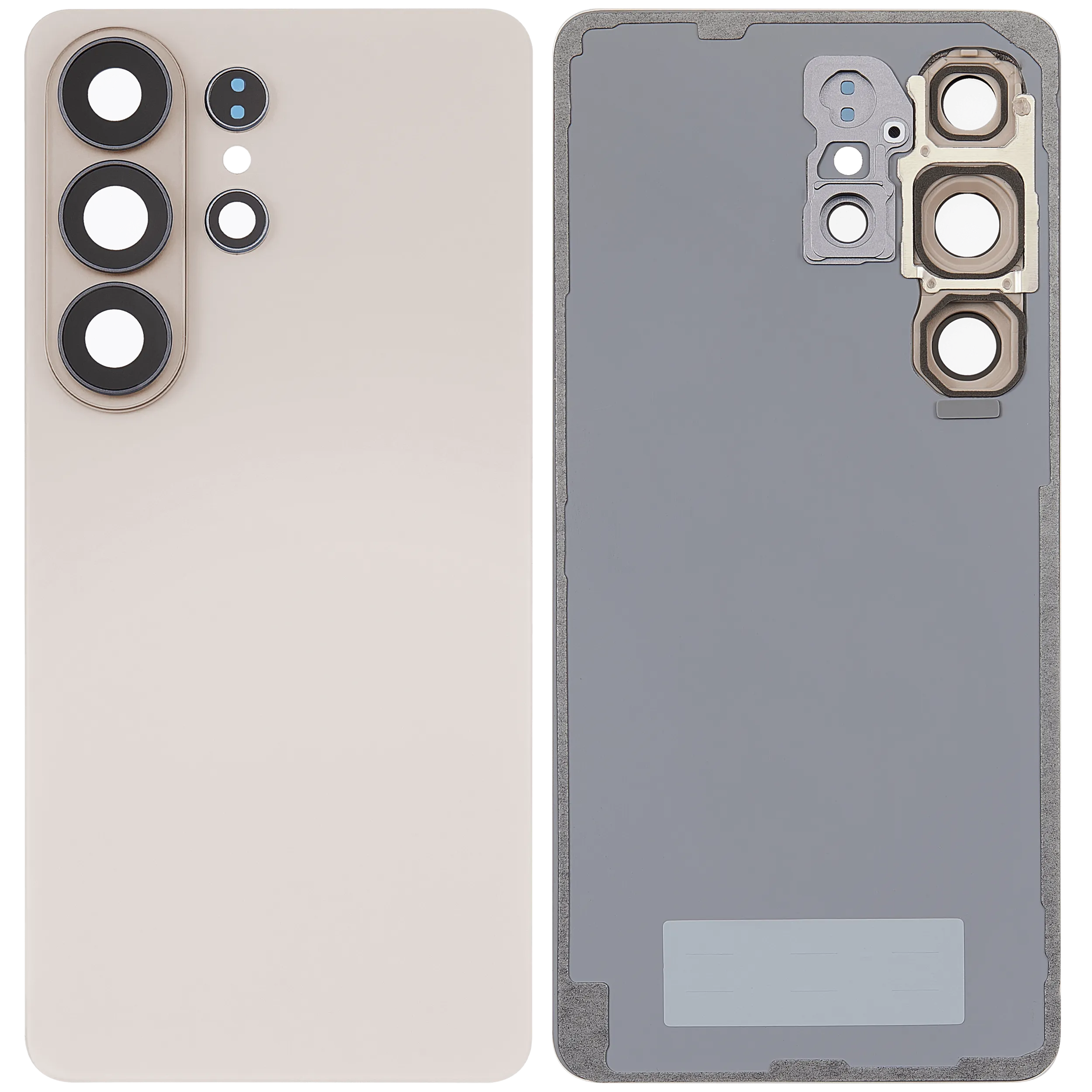 Rückdeckelglas mit Kameraglas für Samsung Galaxy S26 Ultra (Aftermarket Plus) (Pink Gold) – Bild 4