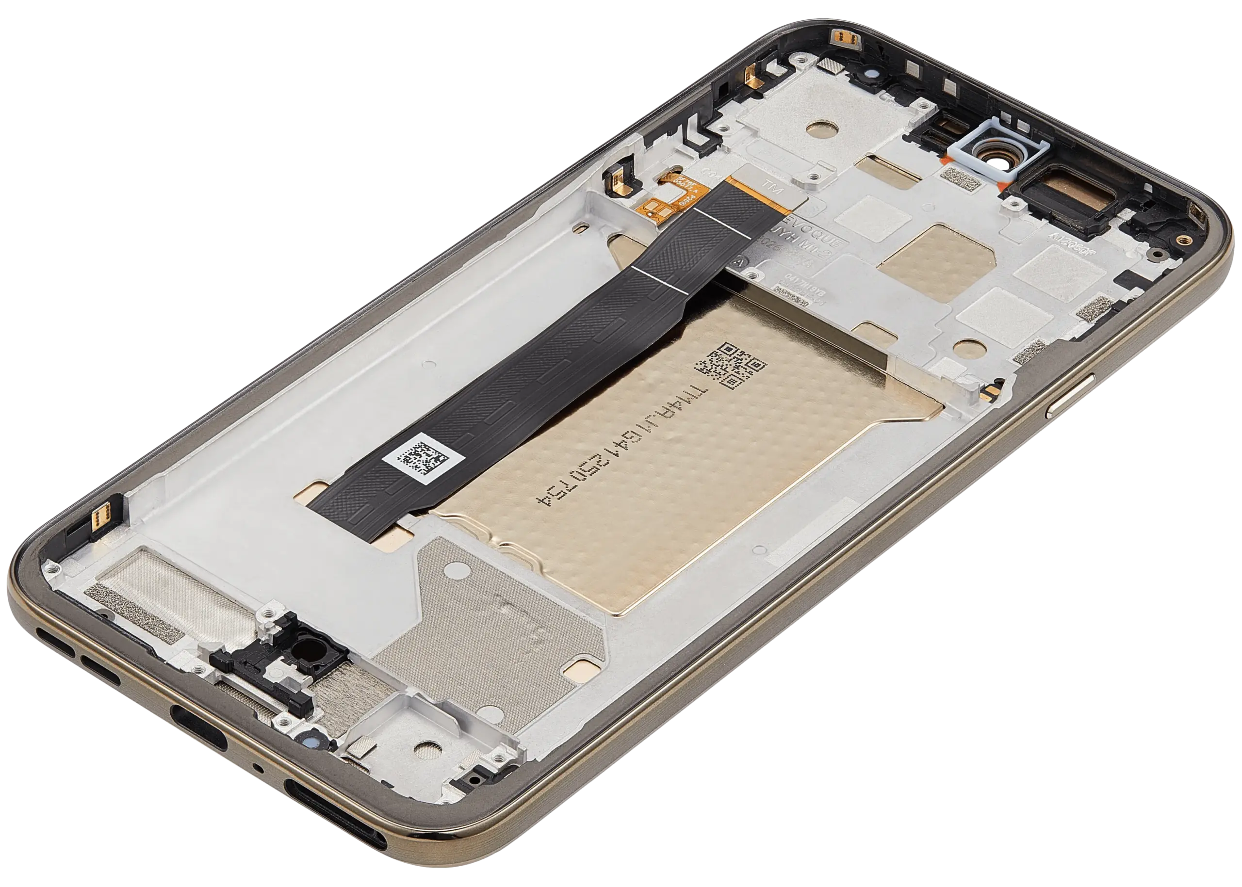 OLED Display mit Rahmen für Motorola Edge (XT2609 / 2026) (professionell aufgearbeitet) (Martini Olive) – Bild 3