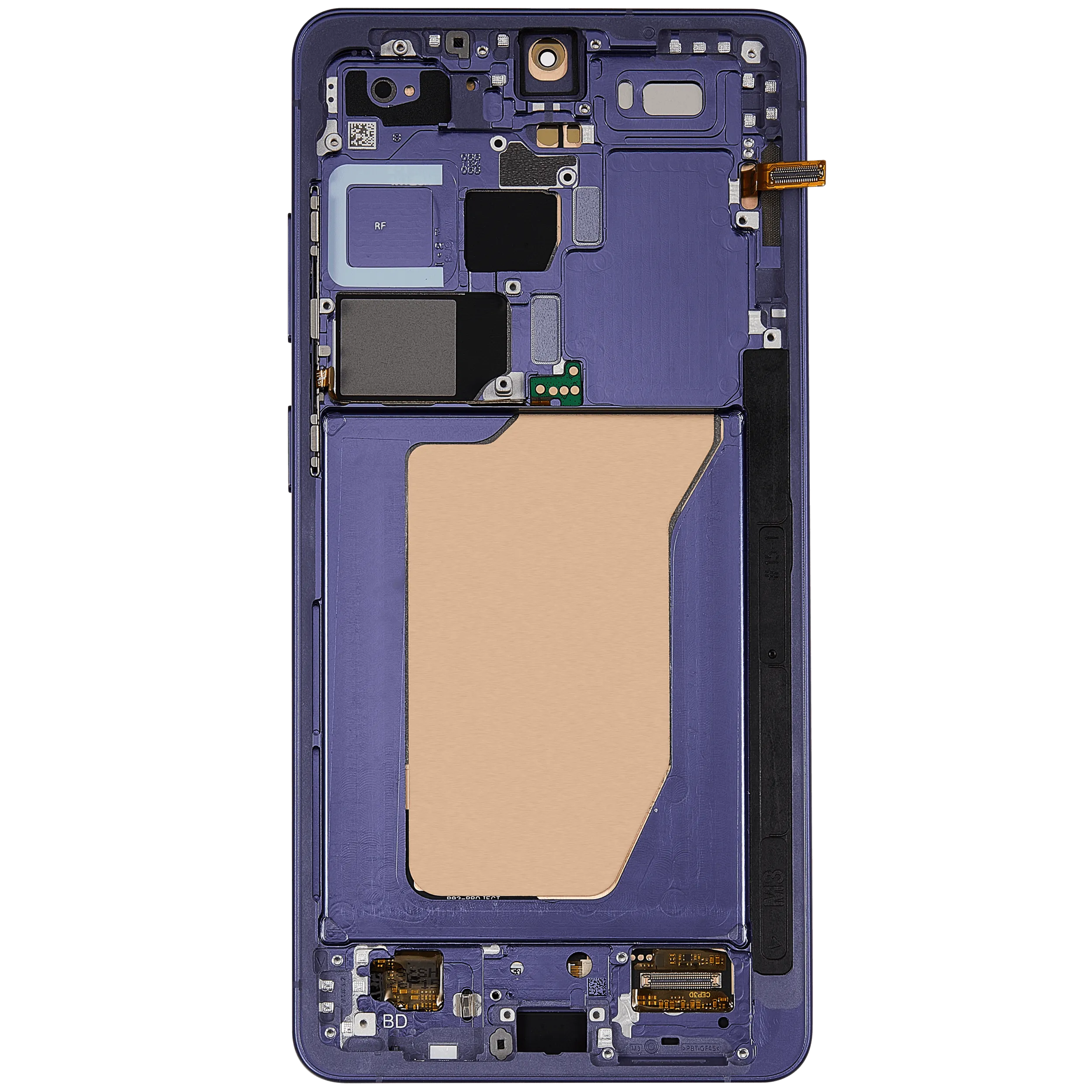 OLED Display mit Rahmen für Samsung Galaxy S26 Ultra 5G (US & International Version) (Aftermarket Plus) (120Hz) (Cobalt Violet) – Bild 4