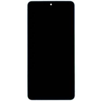 OLED Display mit Rahmen für Samsung Galaxy S26 Ultra 5G (US & International Version) (Aftermarket Plus) (120Hz) (Sky Blue)