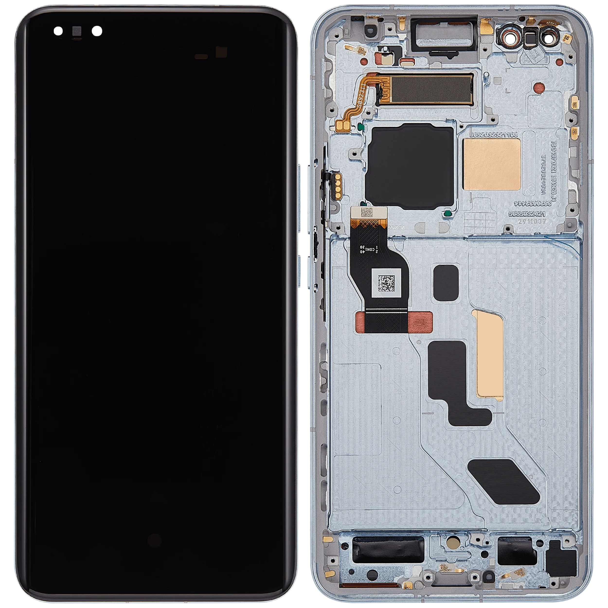 OLED Display mit Rahmen für Honor Magic 5 Pro (professionell aufgearbeitet) (Meadow Green) – Bild 2