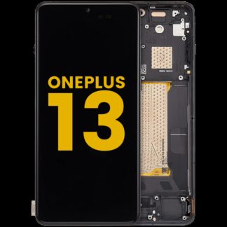 OLED Display mit Rahmen für OnePlus 13 (professionell aufgearbeitet) (Black Eclipse)
