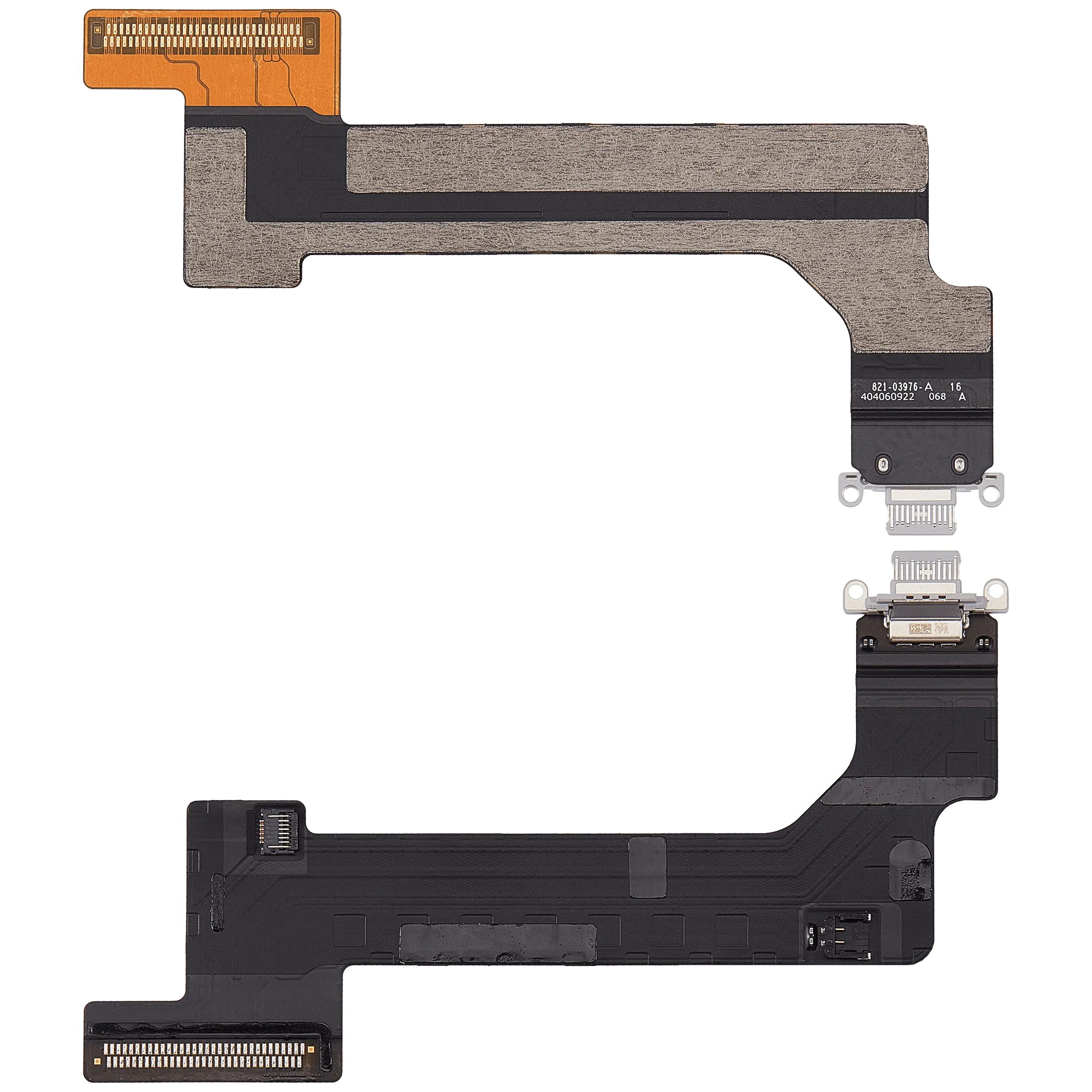 Ladebuchse Flexkabel für iPad 10 (2022) (Cellular) (ausgebautes Originalteil: Grade A) (Silver (Silber)) – Bild 2